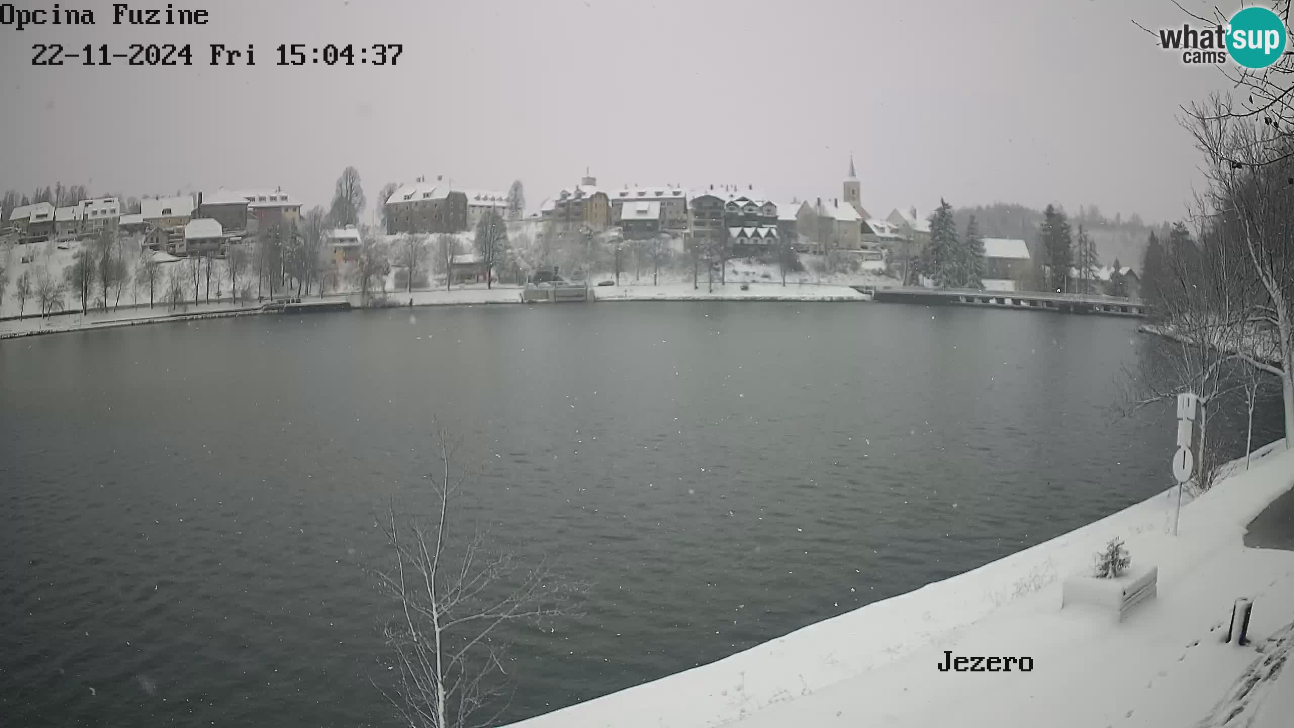 Kamera v živo Bajersko Jezero Fužine