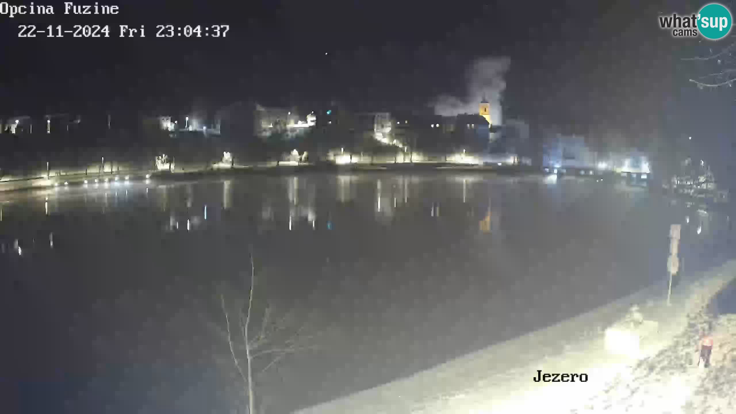 LIVE lago Bajer webcam Bajersko Jezero Fužine