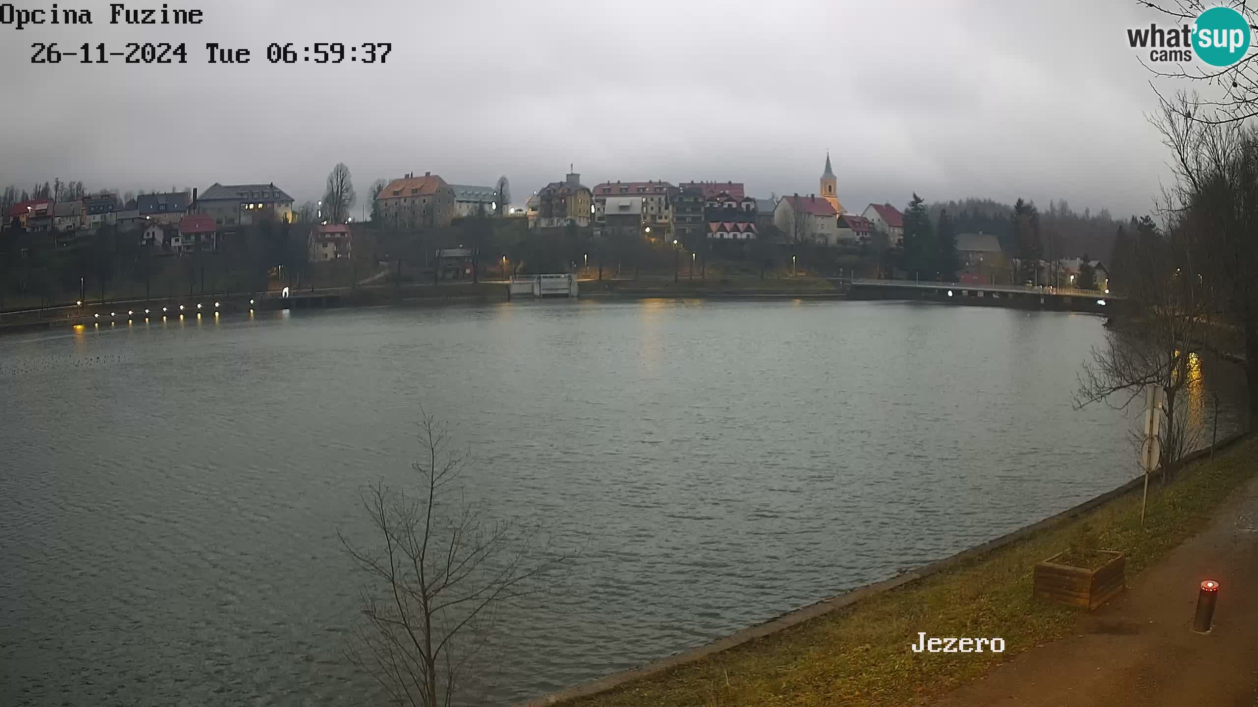 Bajersko Jezero camera en vivo lago Bajer Fužine