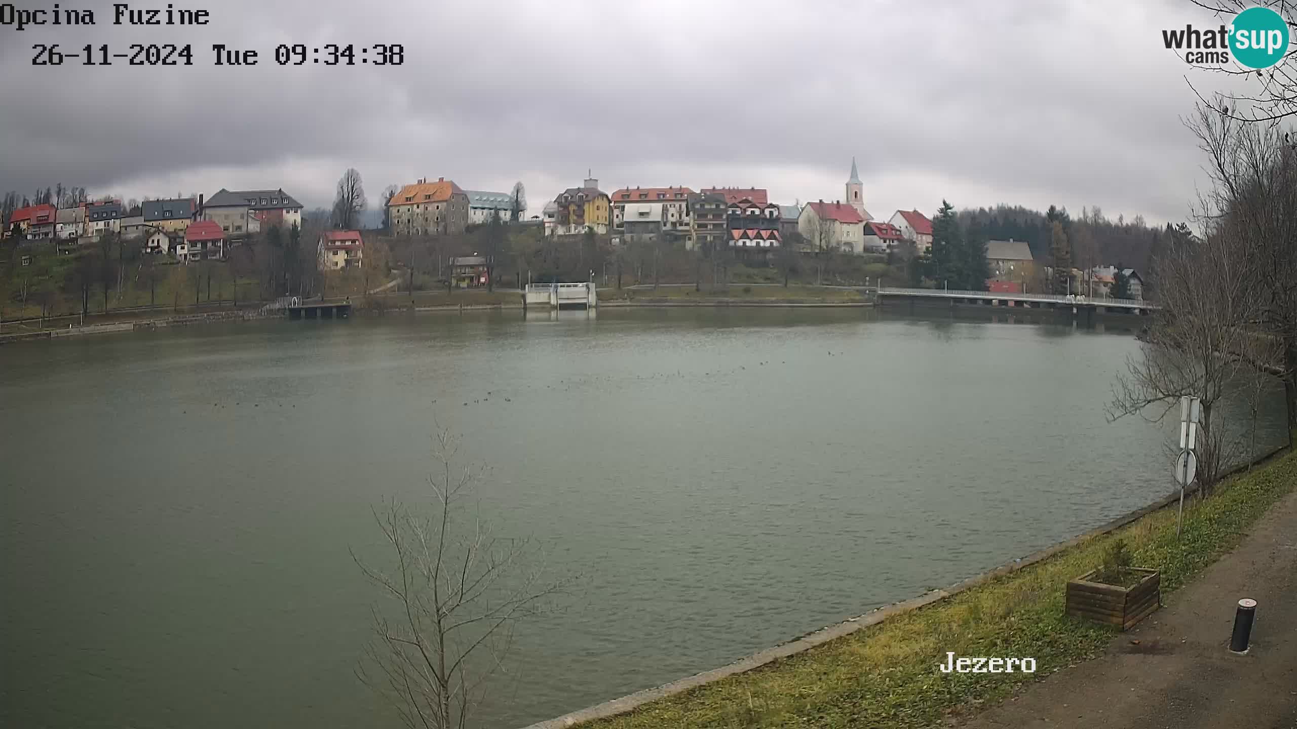 Kamera v živo Bajersko Jezero Fužine