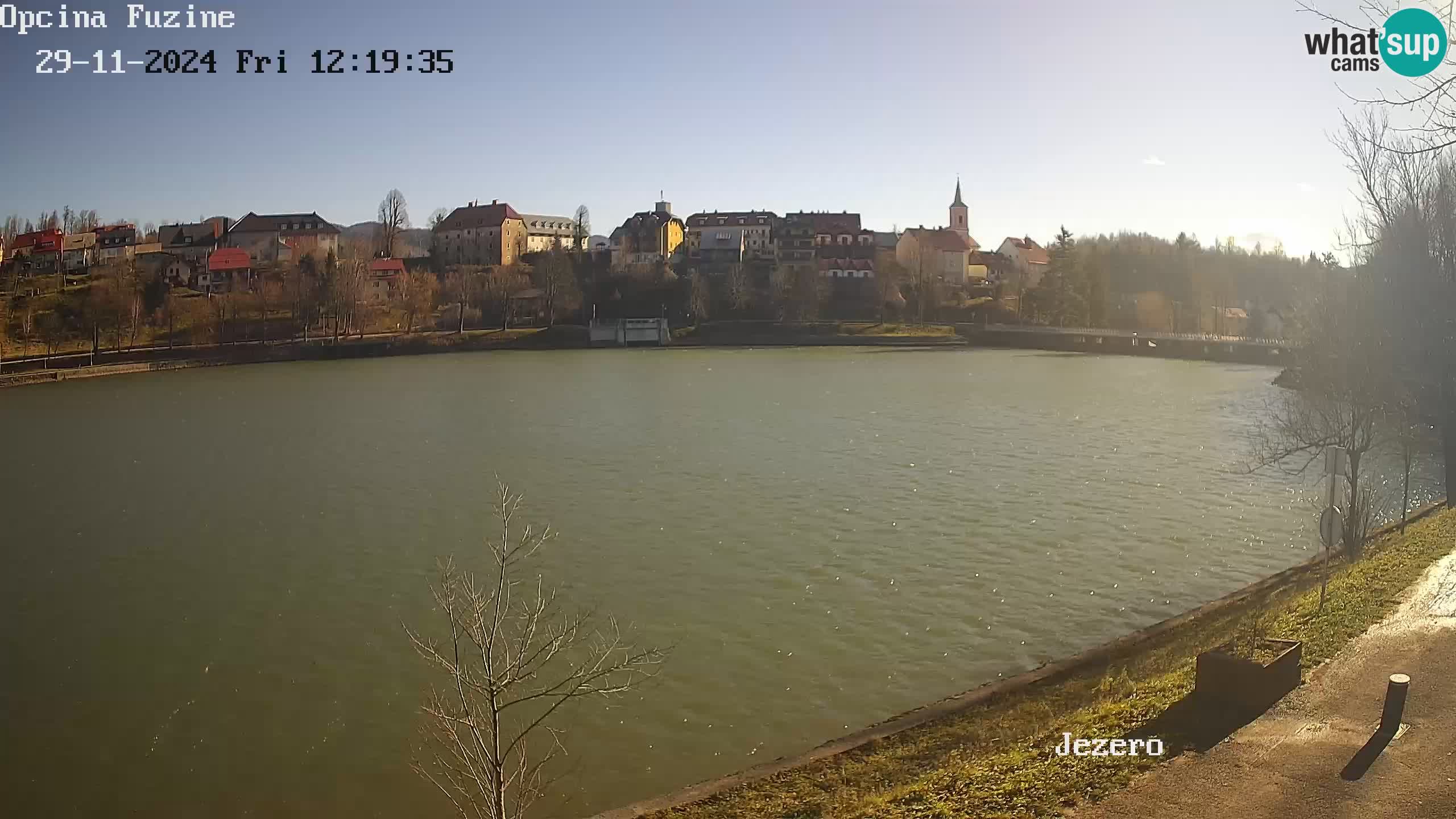 Kamera v živo Bajersko Jezero Fužine