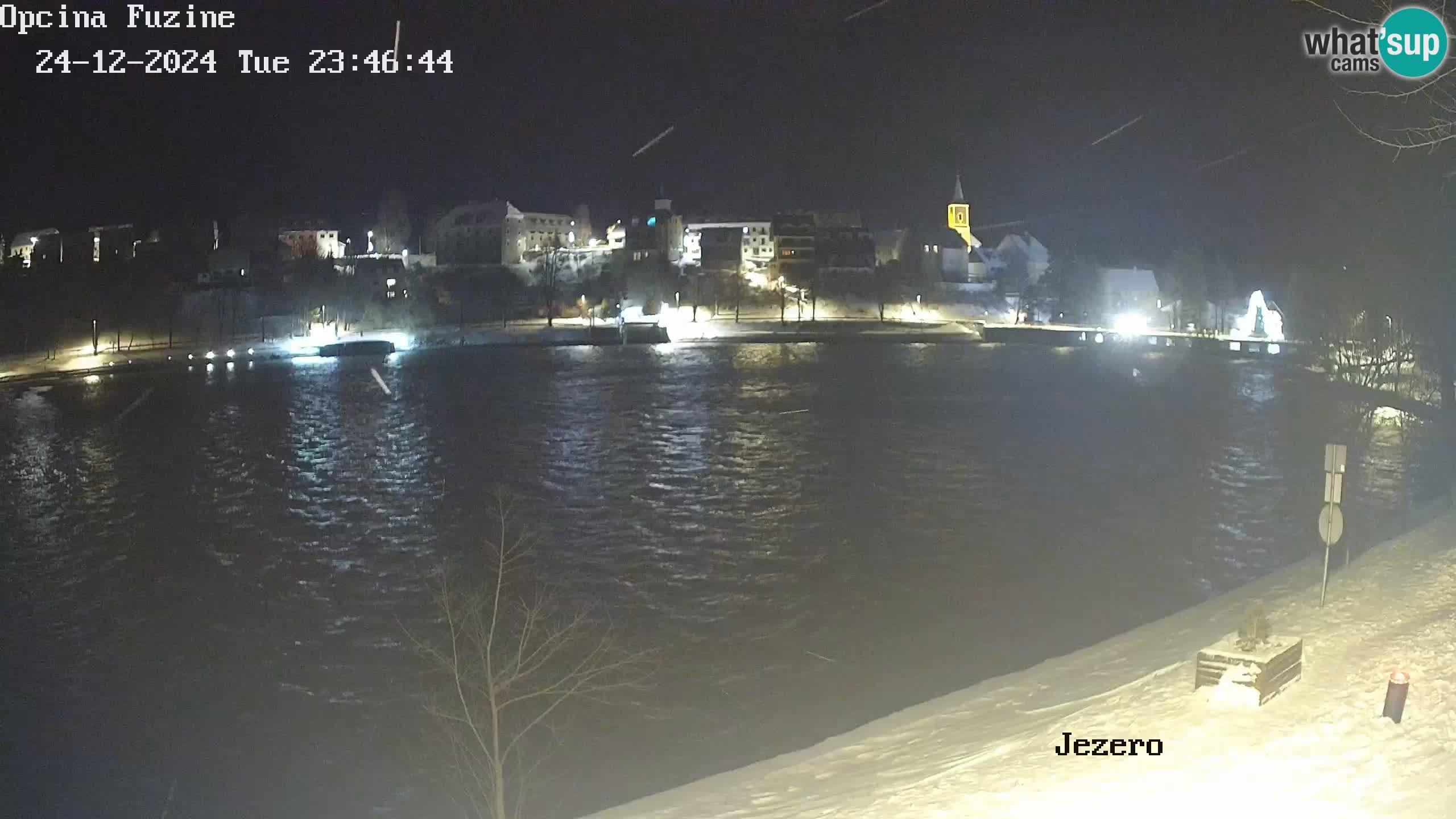 LIVE Lake Bajer livecam Bajersko Jezero Fužine