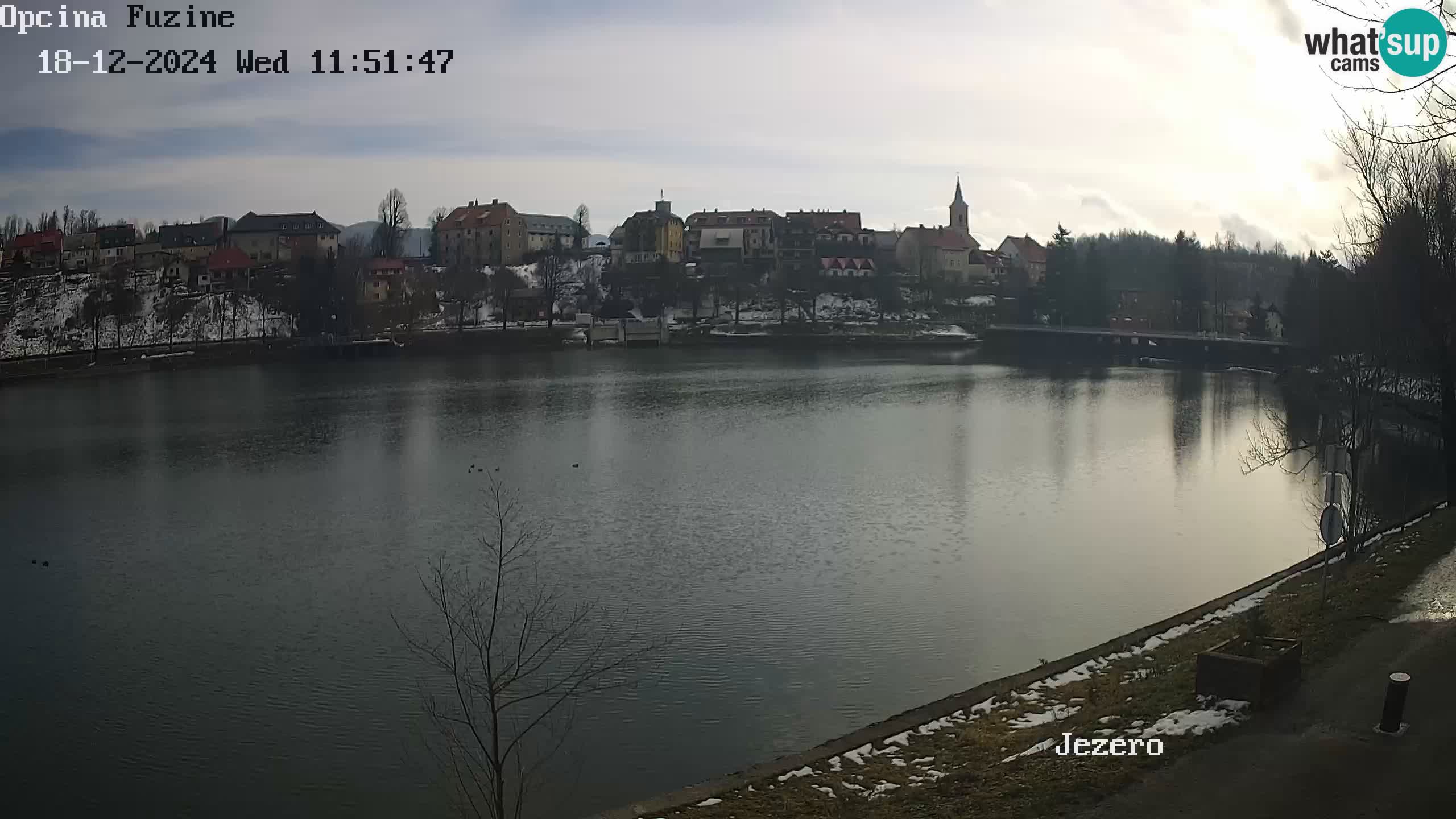 Kamera v živo Bajersko Jezero Fužine