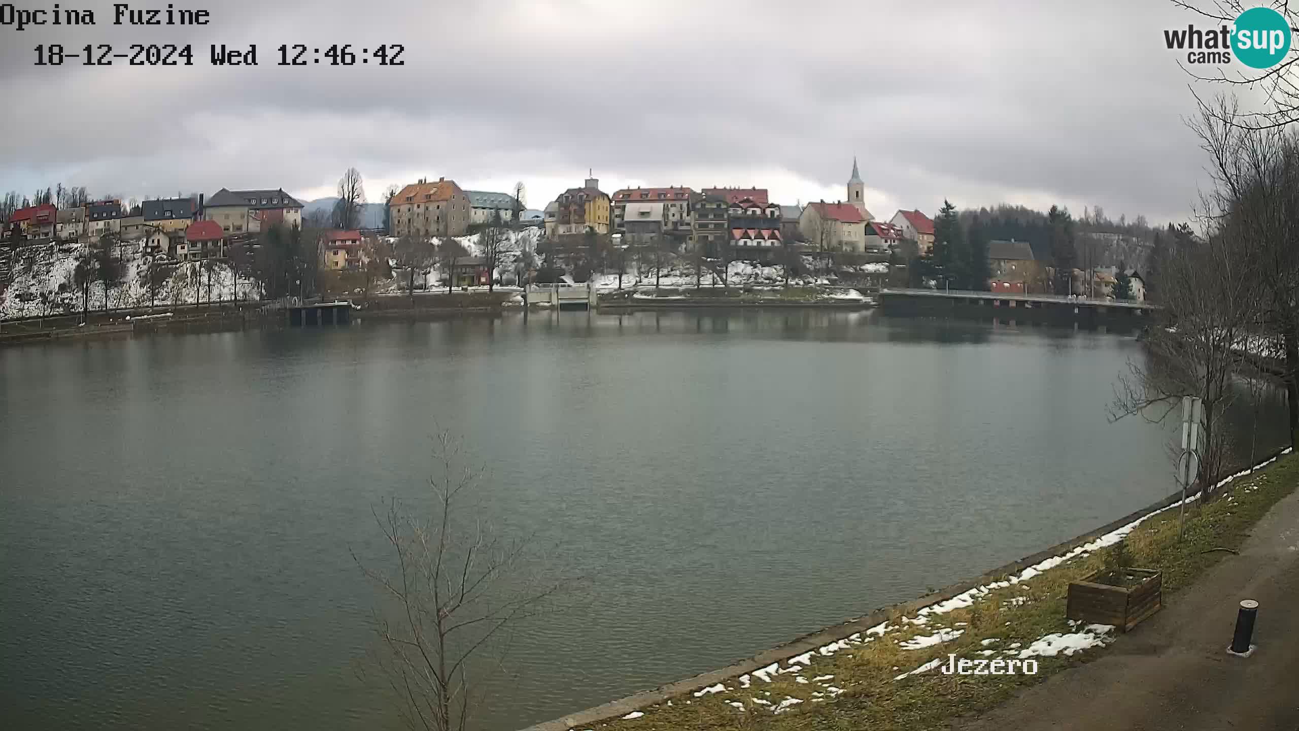 Kamera v živo Bajersko Jezero Fužine