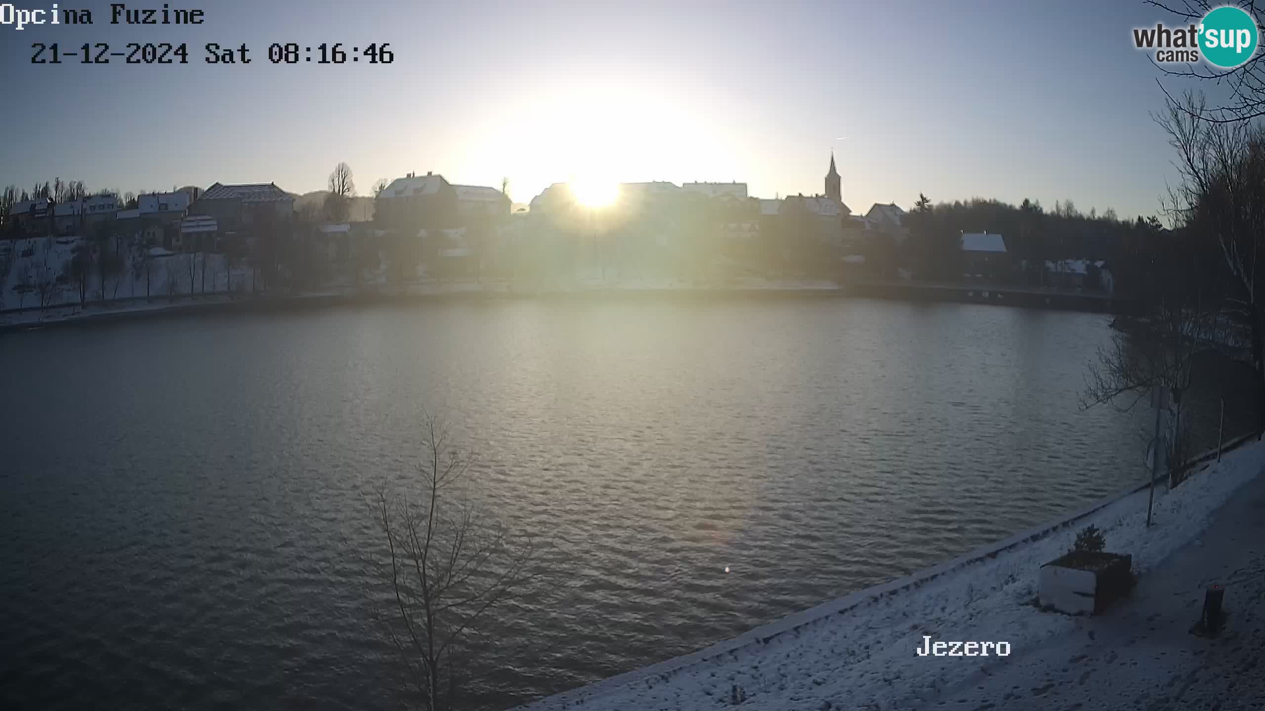 Bajersko Jezero camera en vivo lago Bajer Fužine