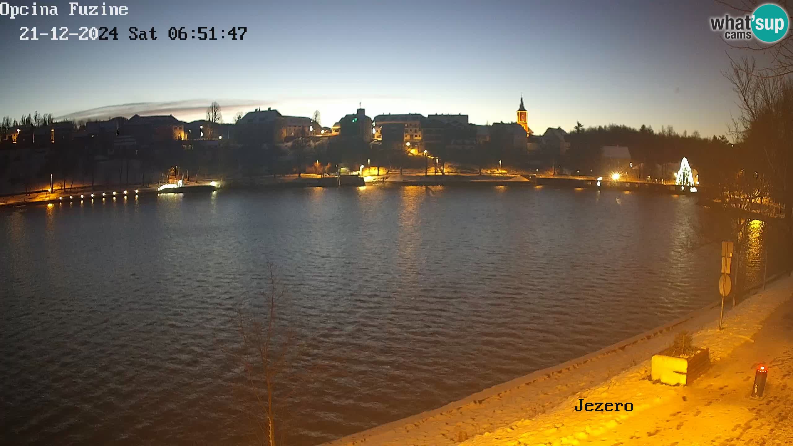 Lago Bajer livecam Bajersko Jezero Fužine