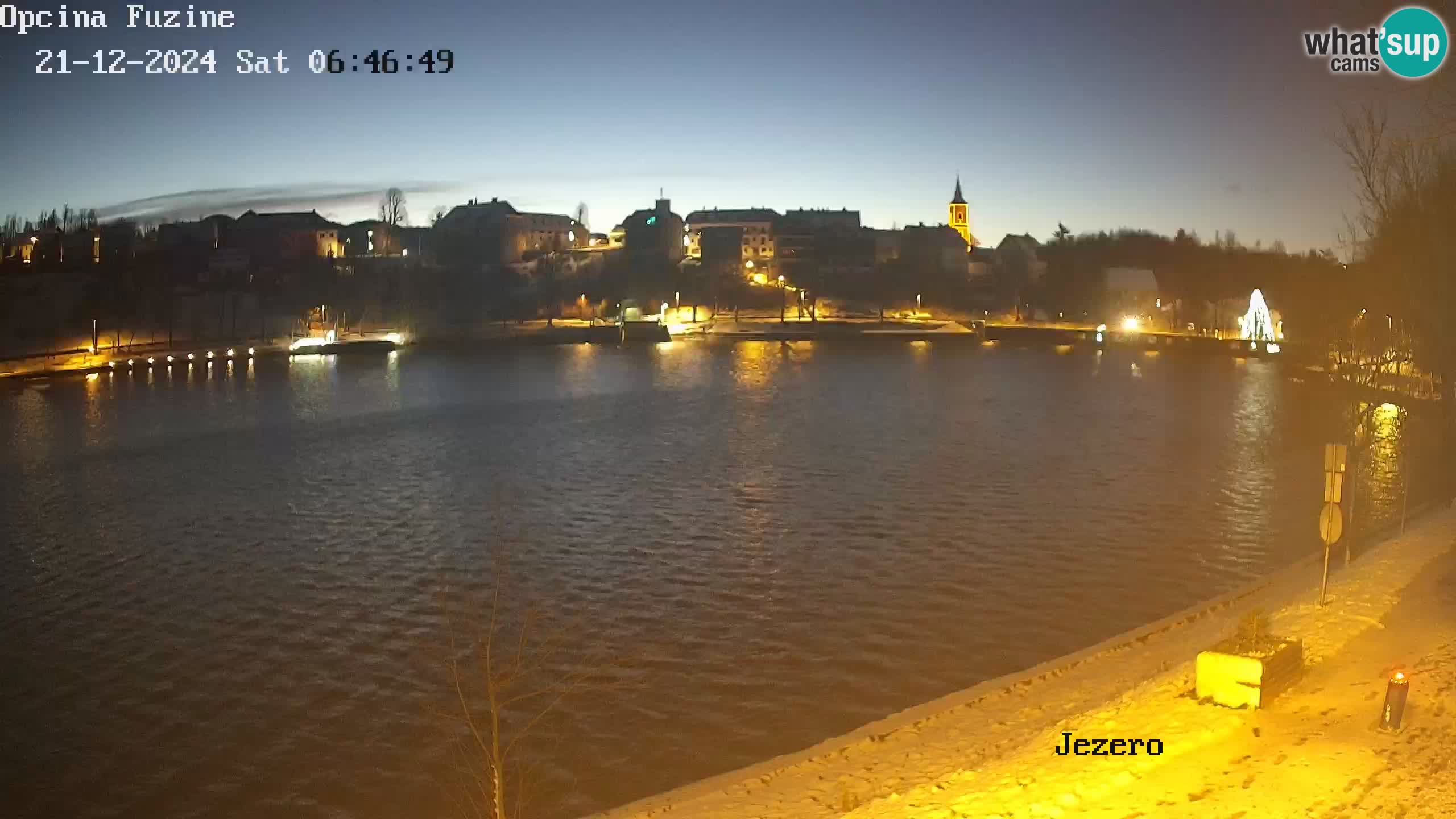 Lago Bajer livecam Bajersko Jezero Fužine