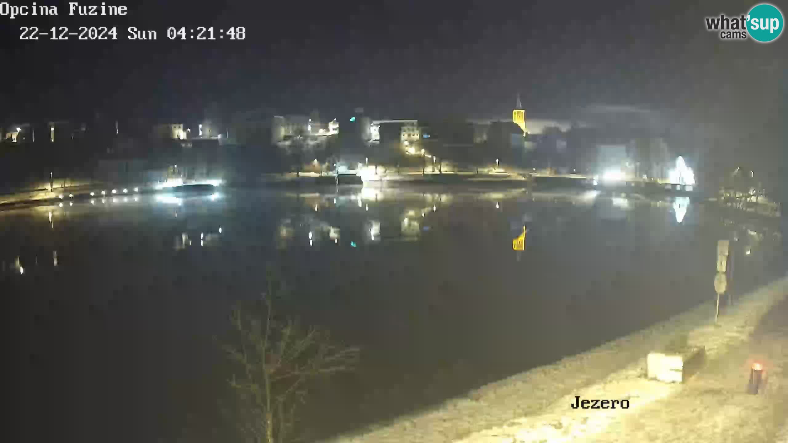 LIVE Lake Bajer livecam Bajersko Jezero Fužine