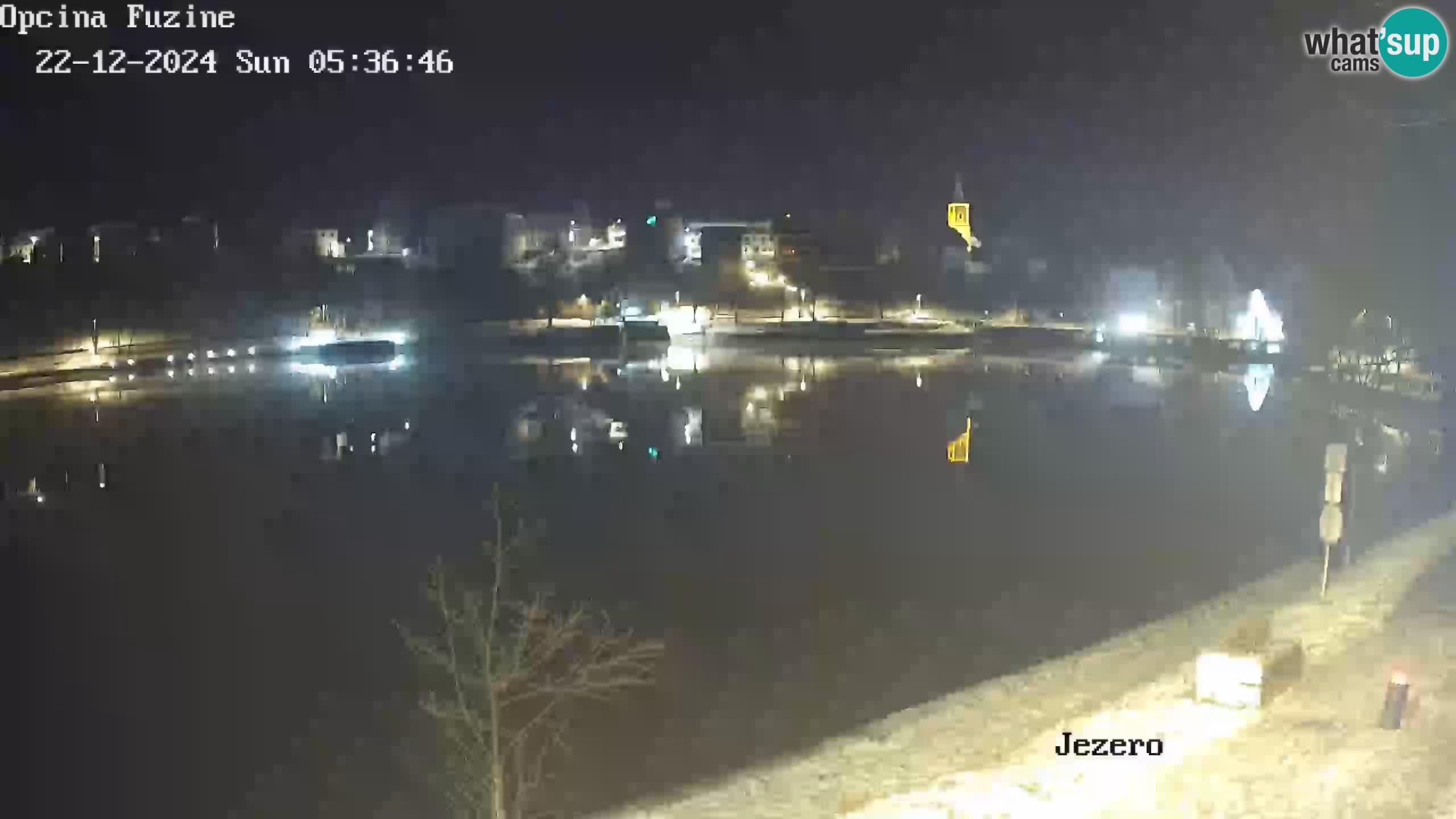 LIVE Lake Bajer livecam Bajersko Jezero Fužine