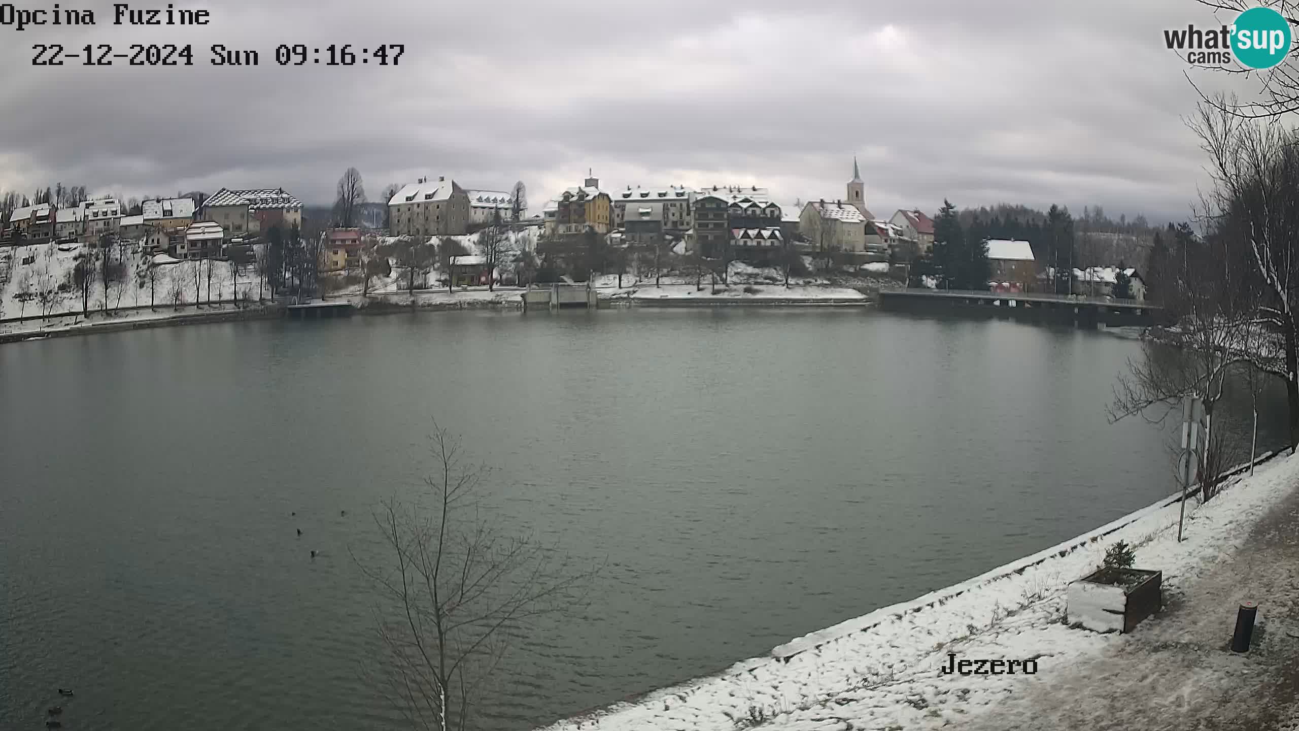 Lago Bajer livecam Bajersko Jezero Fužine