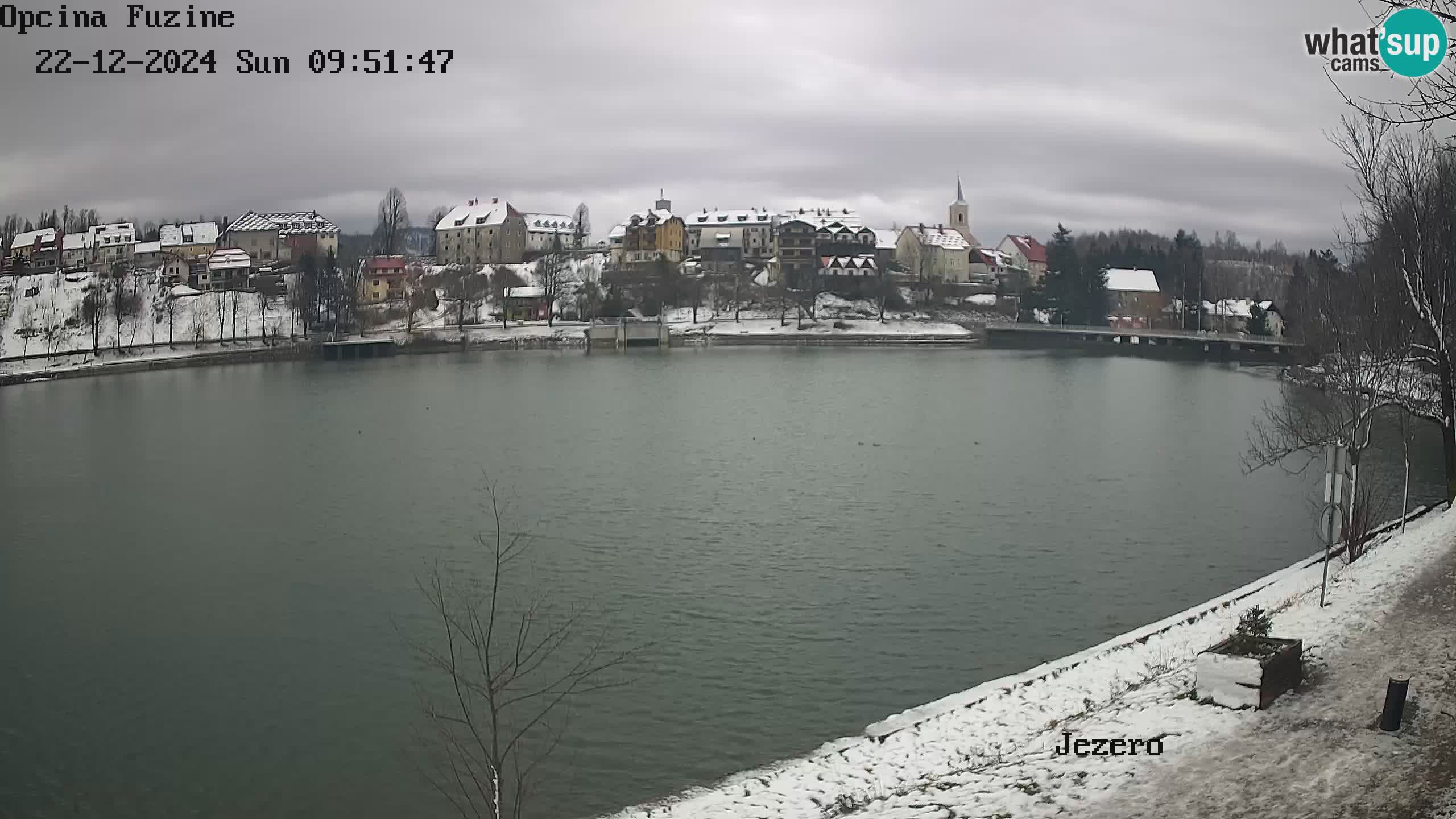 Kamera v živo Bajersko Jezero Fužine