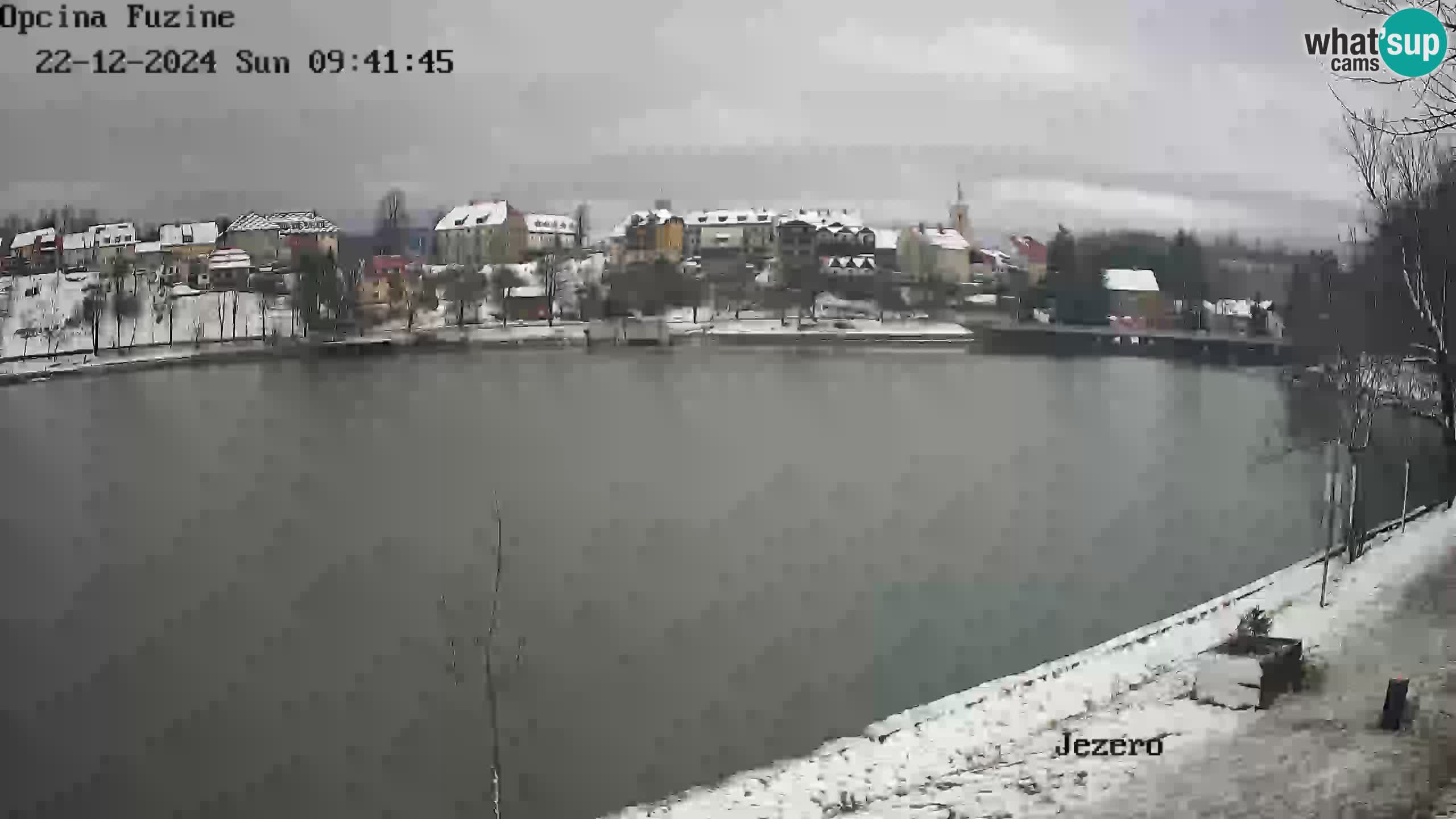 LIVE Lake Bajer livecam Bajersko Jezero Fužine