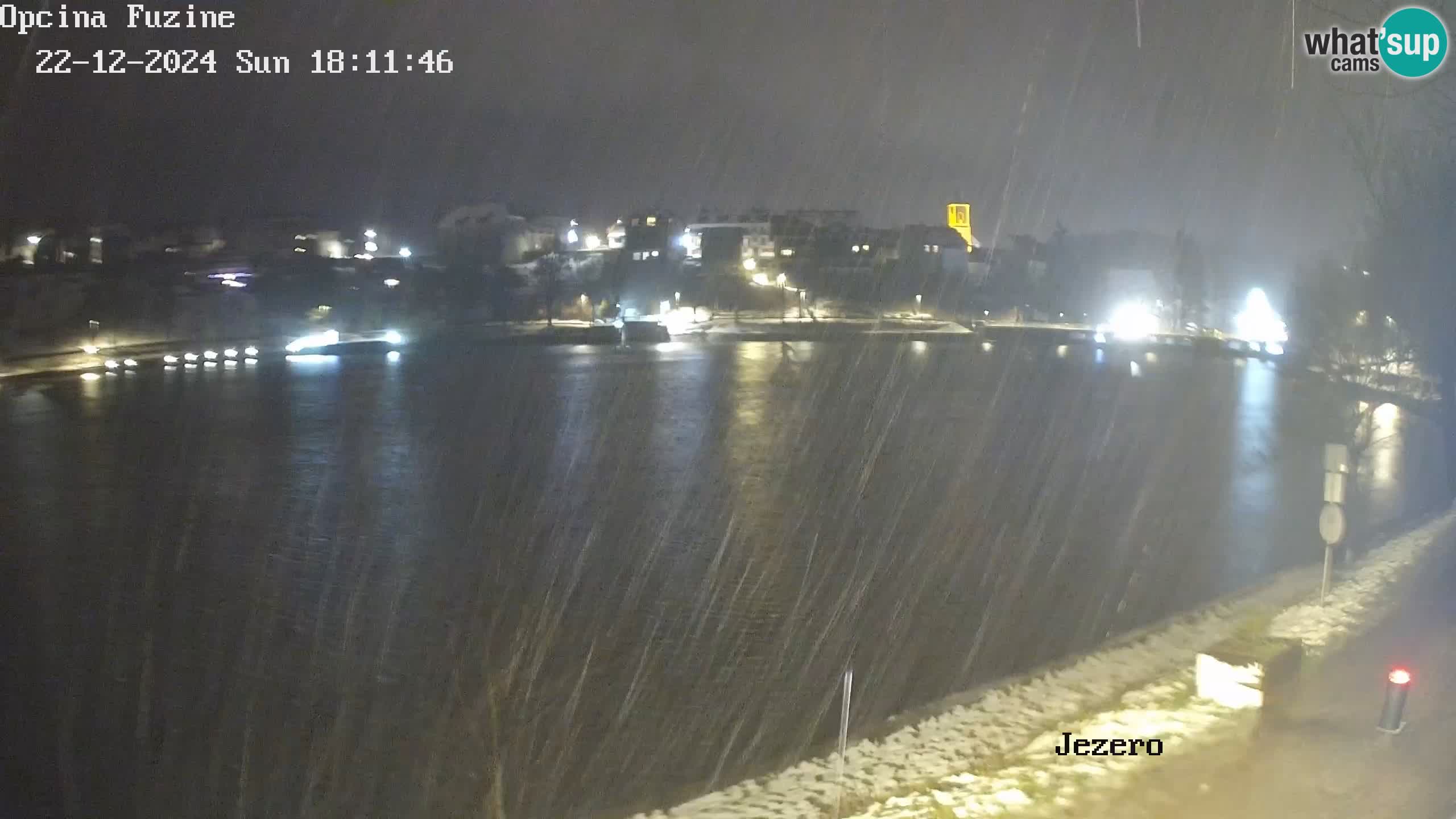 LIVE lago Bajer webcam Bajersko Jezero Fužine