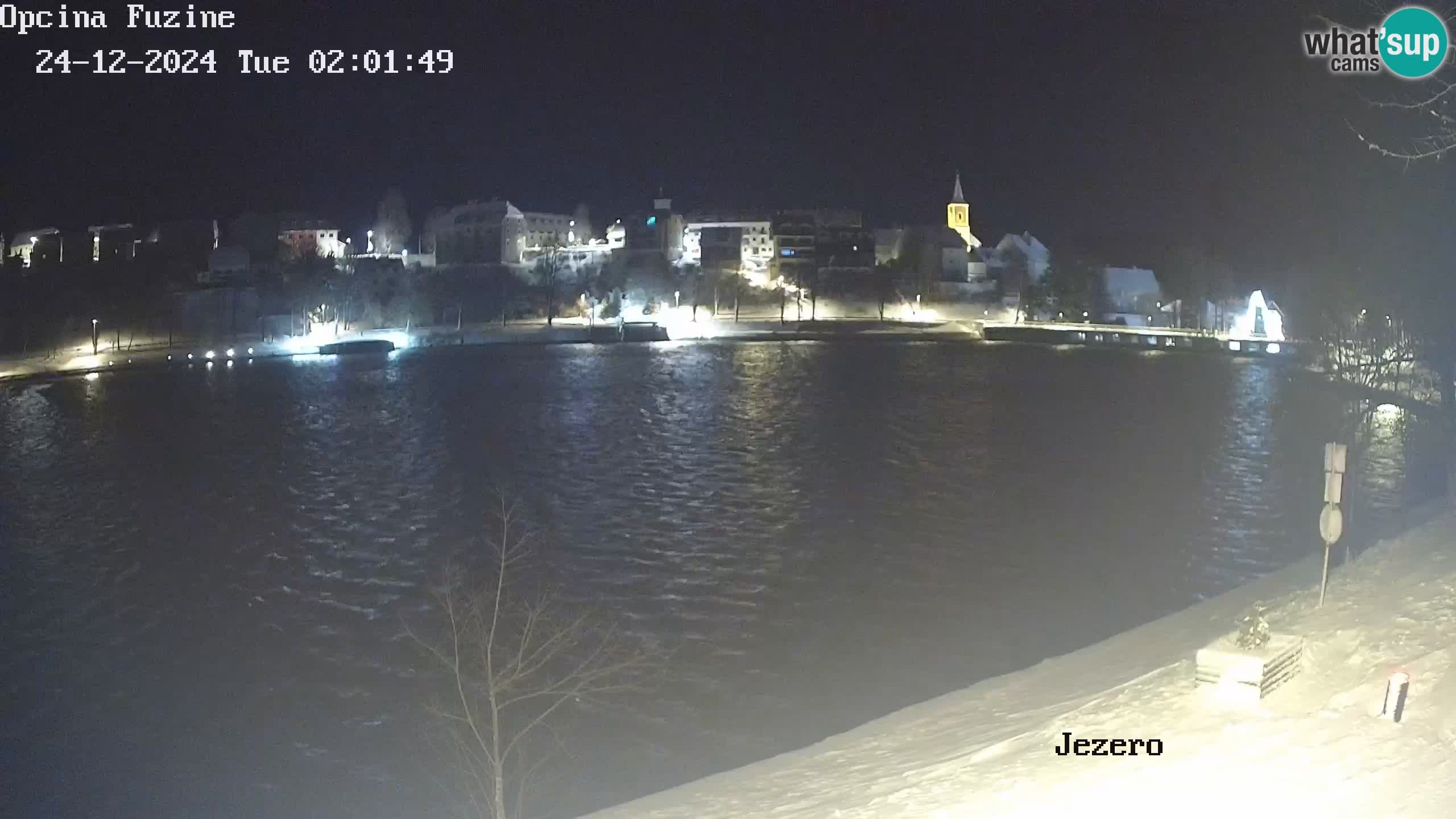 Lago Bajer livecam Bajersko Jezero Fužine