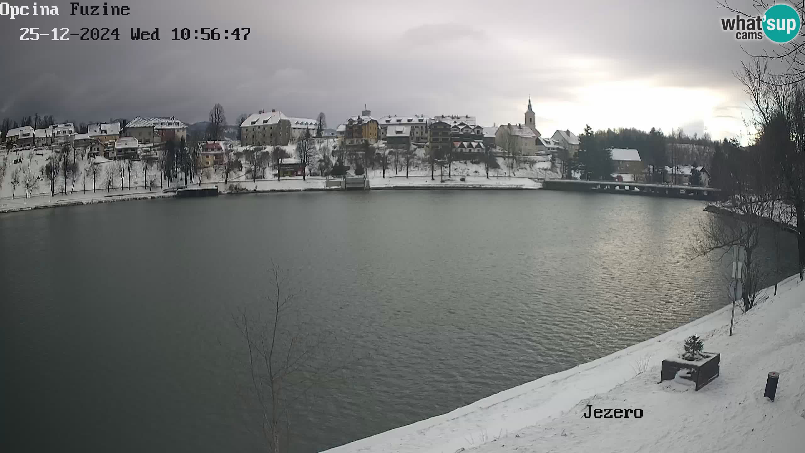 LIVE Lake Bajer livecam Bajersko Jezero Fužine