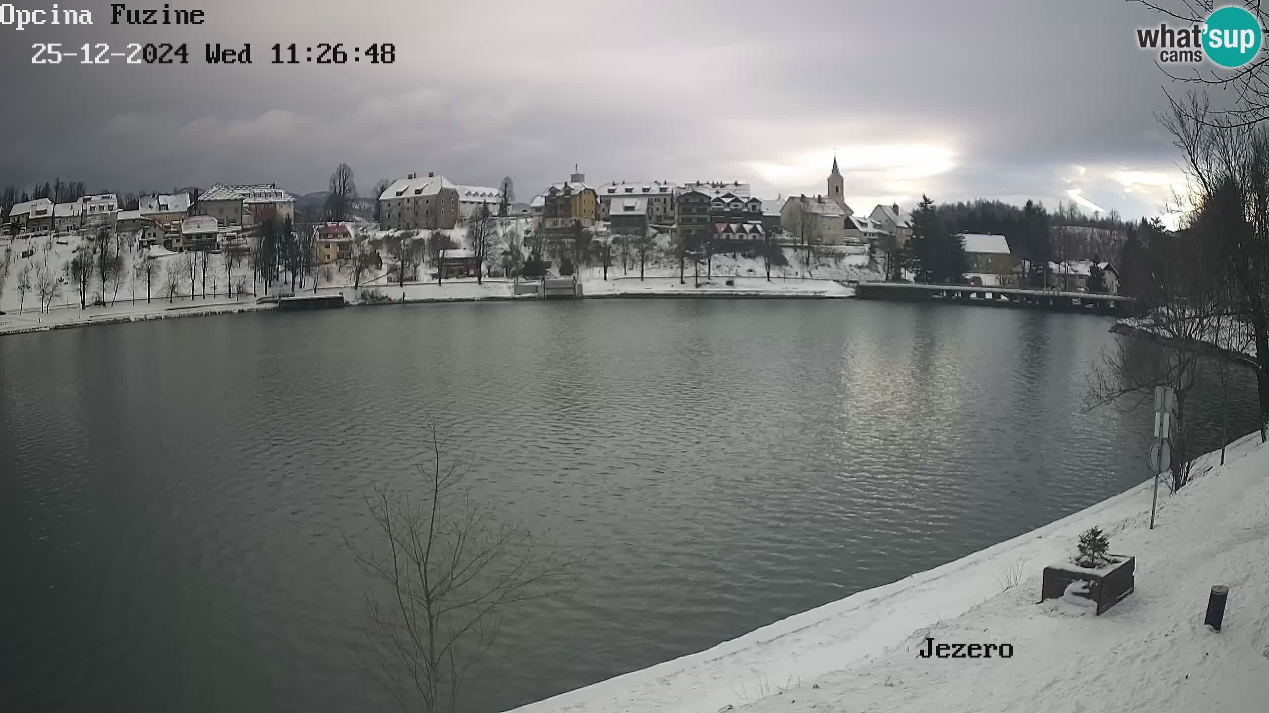 LIVE Lake Bajer livecam Bajersko Jezero Fužine