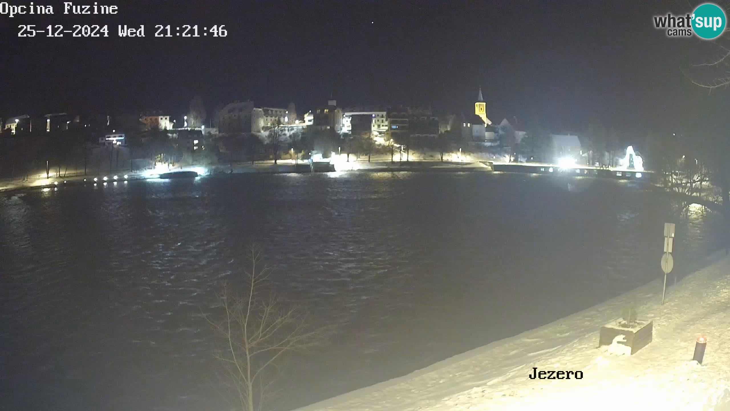 LIVE Lake Bajer livecam Bajersko Jezero Fužine