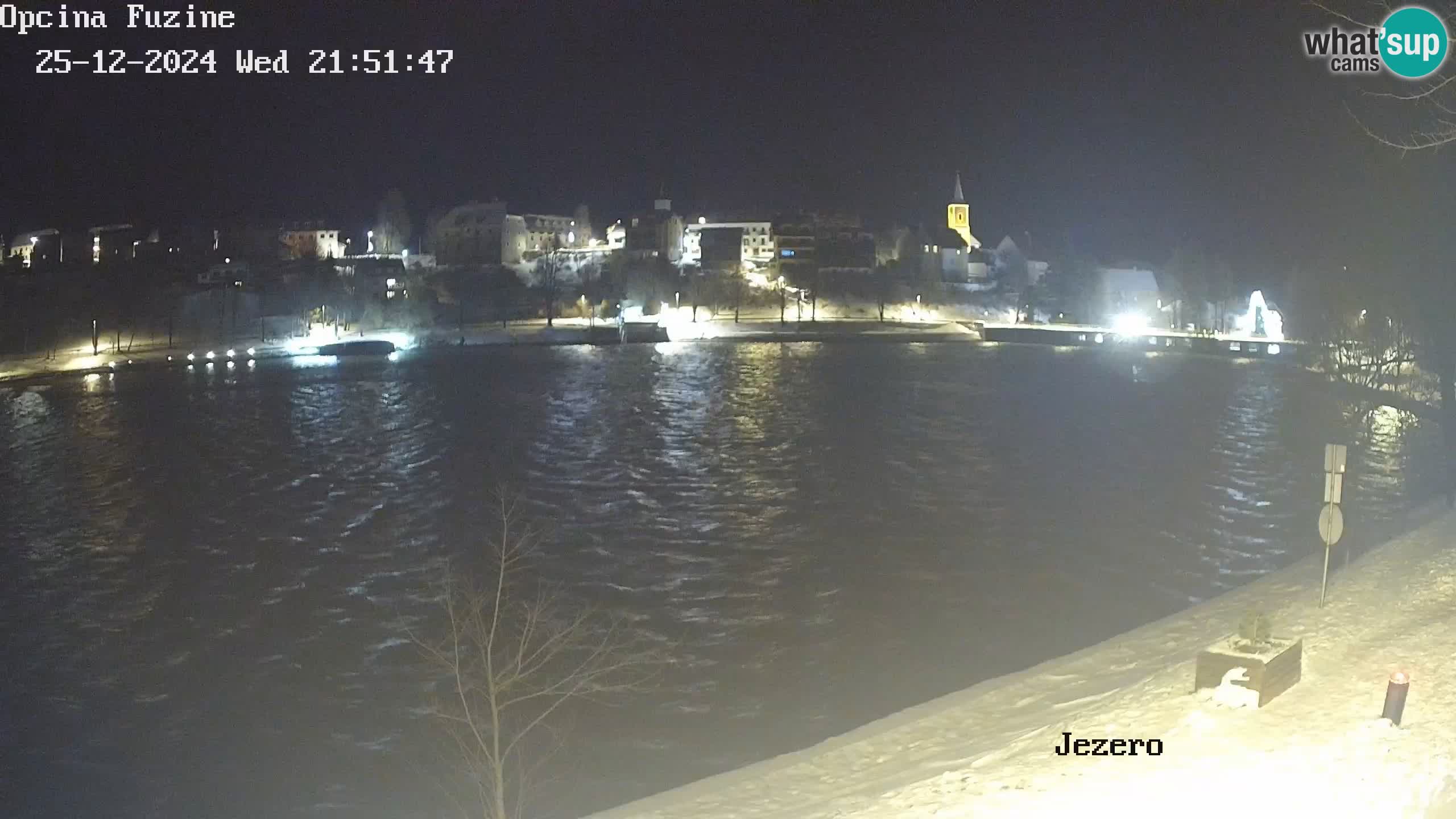 LIVE Lake Bajer livecam Bajersko Jezero Fužine