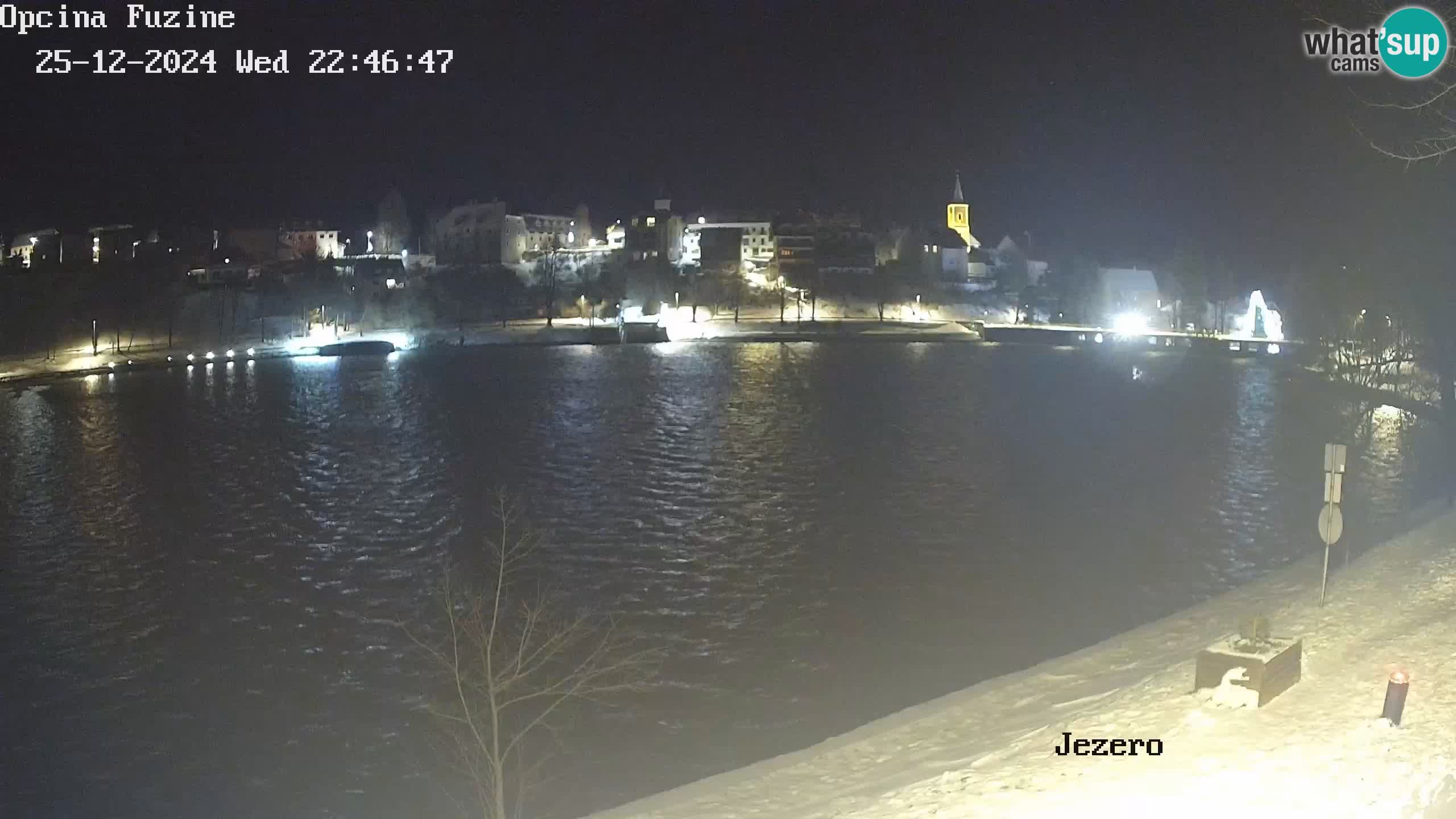 LIVE Lake Bajer livecam Bajersko Jezero Fužine