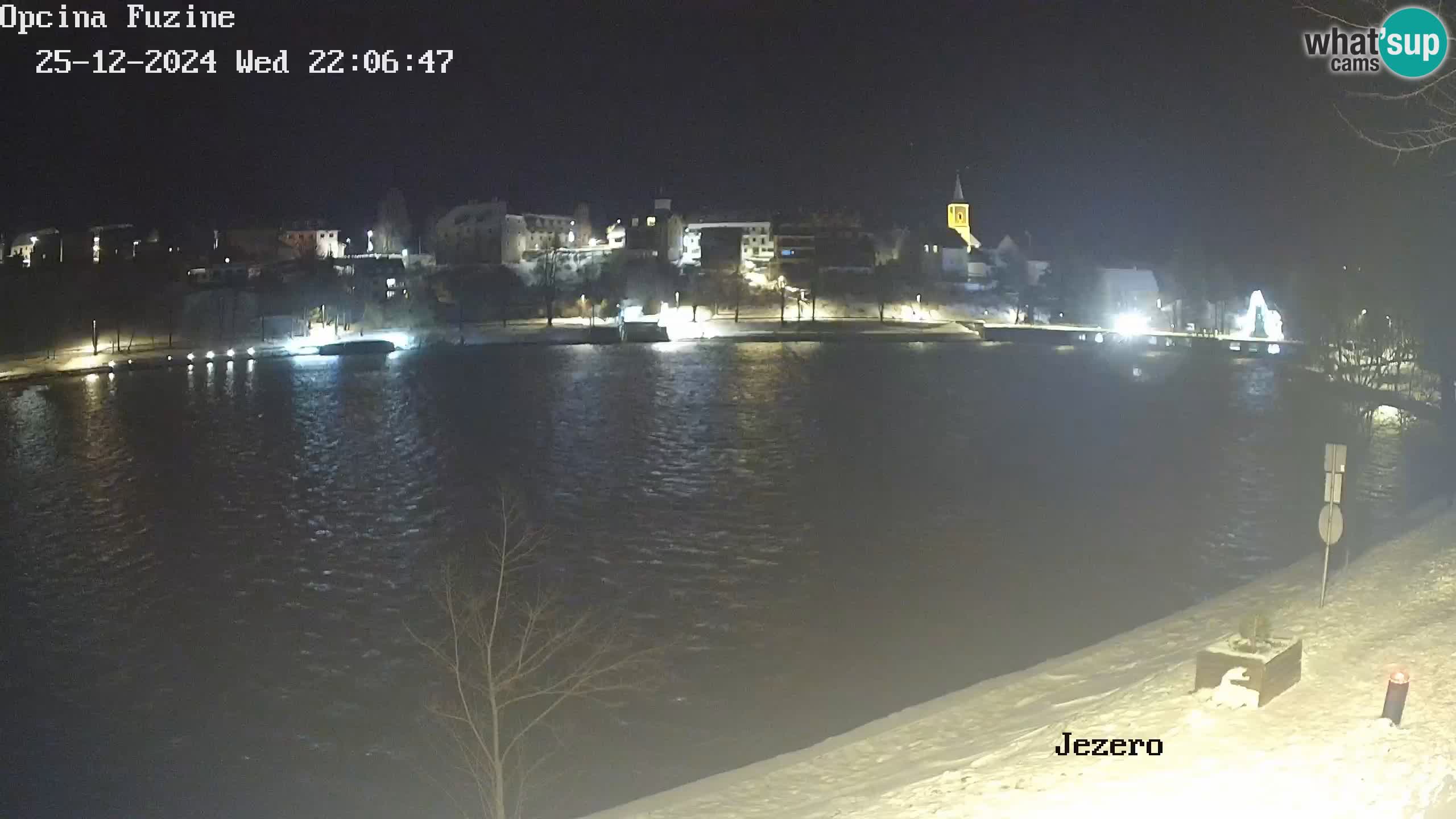 Lago Bajer livecam Bajersko Jezero Fužine