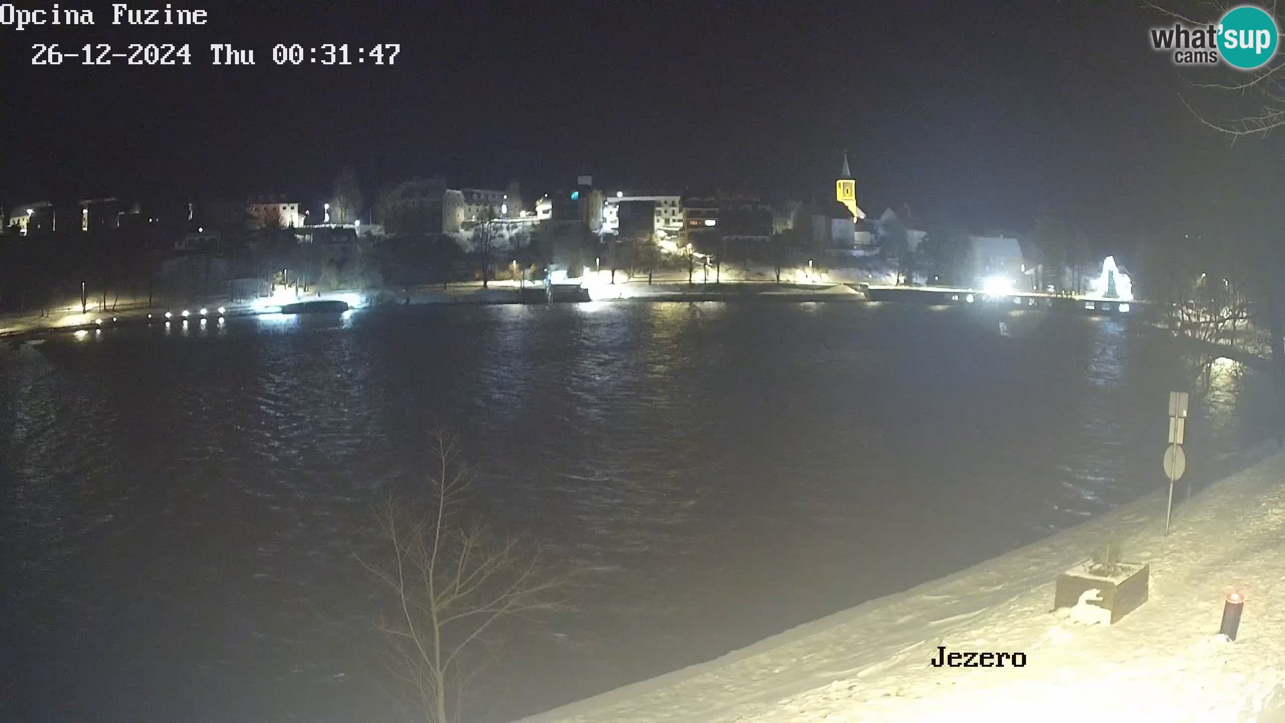 LIVE Lake Bajer livecam Bajersko Jezero Fužine