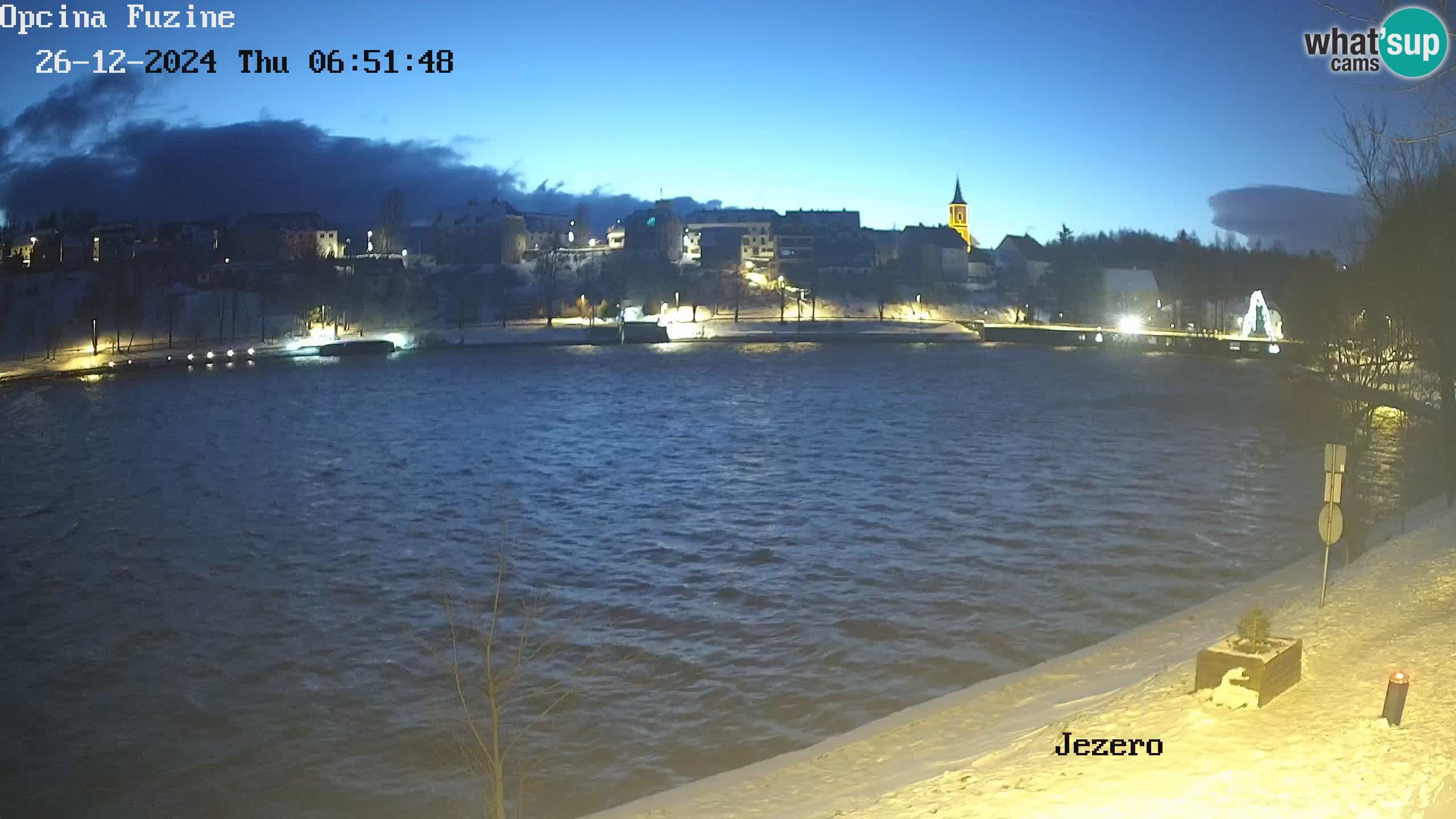 Lago Bajer livecam Bajersko Jezero Fužine