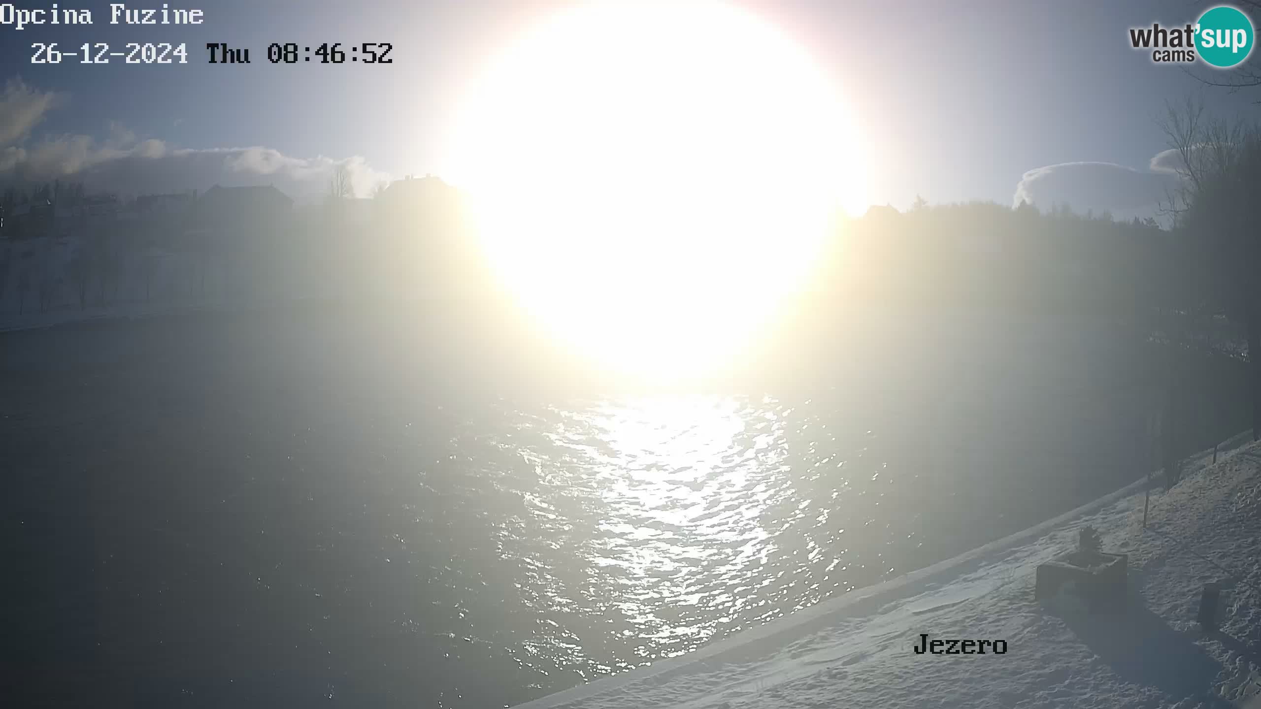 Lago Bajer livecam Bajersko Jezero Fužine