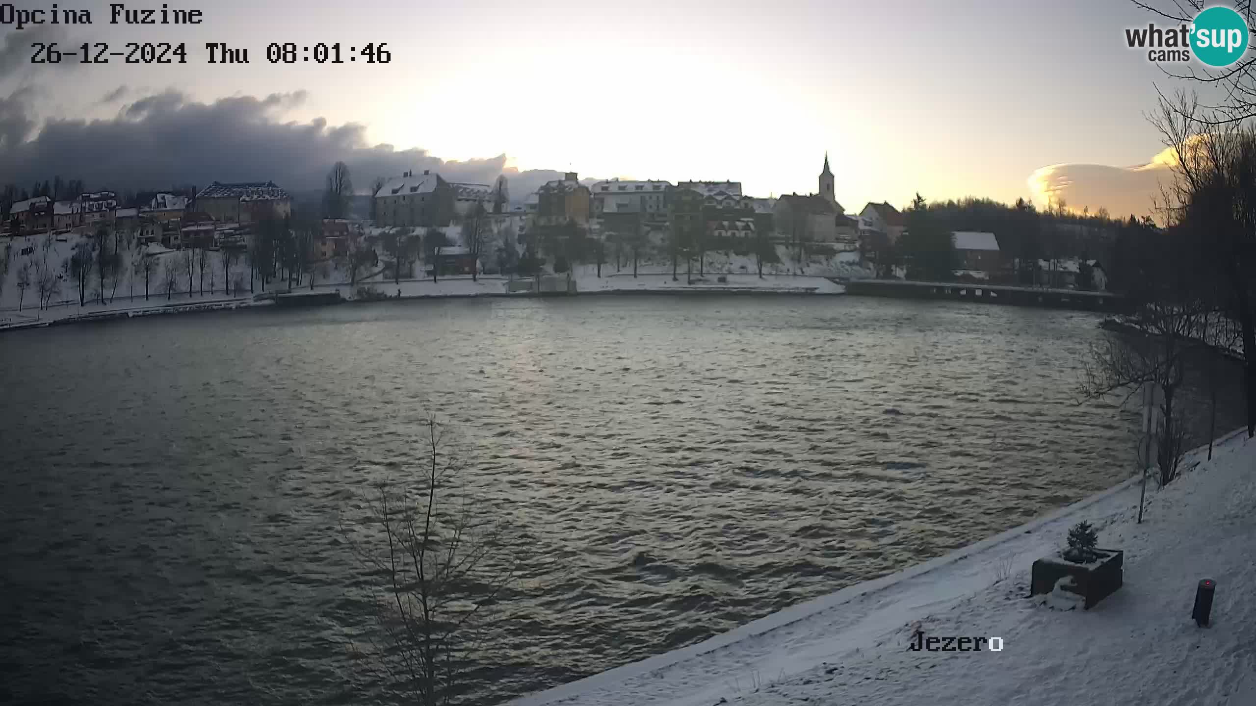 Lago Bajer livecam Bajersko Jezero Fužine