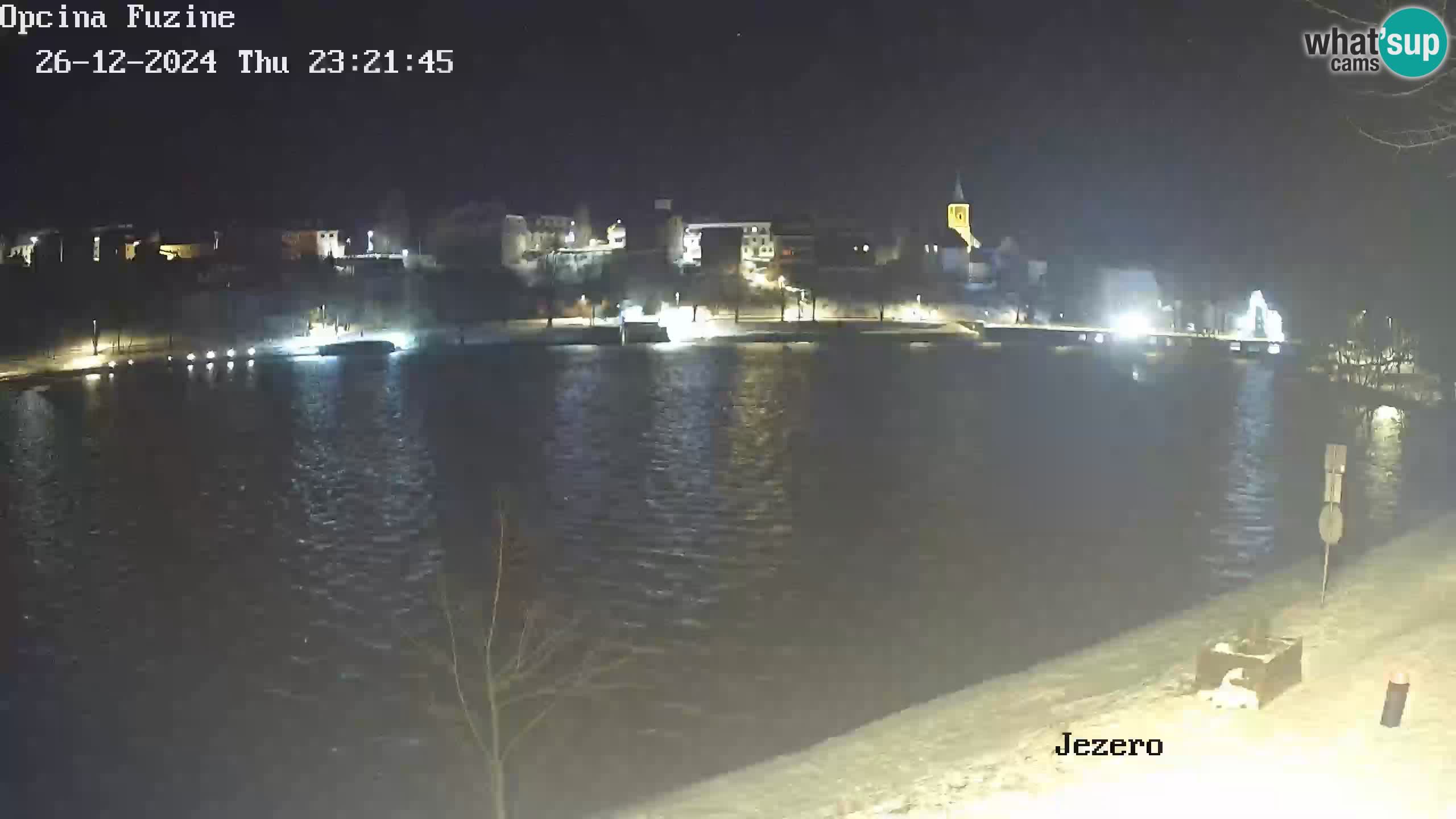 LIVE Lake Bajer livecam Bajersko Jezero Fužine