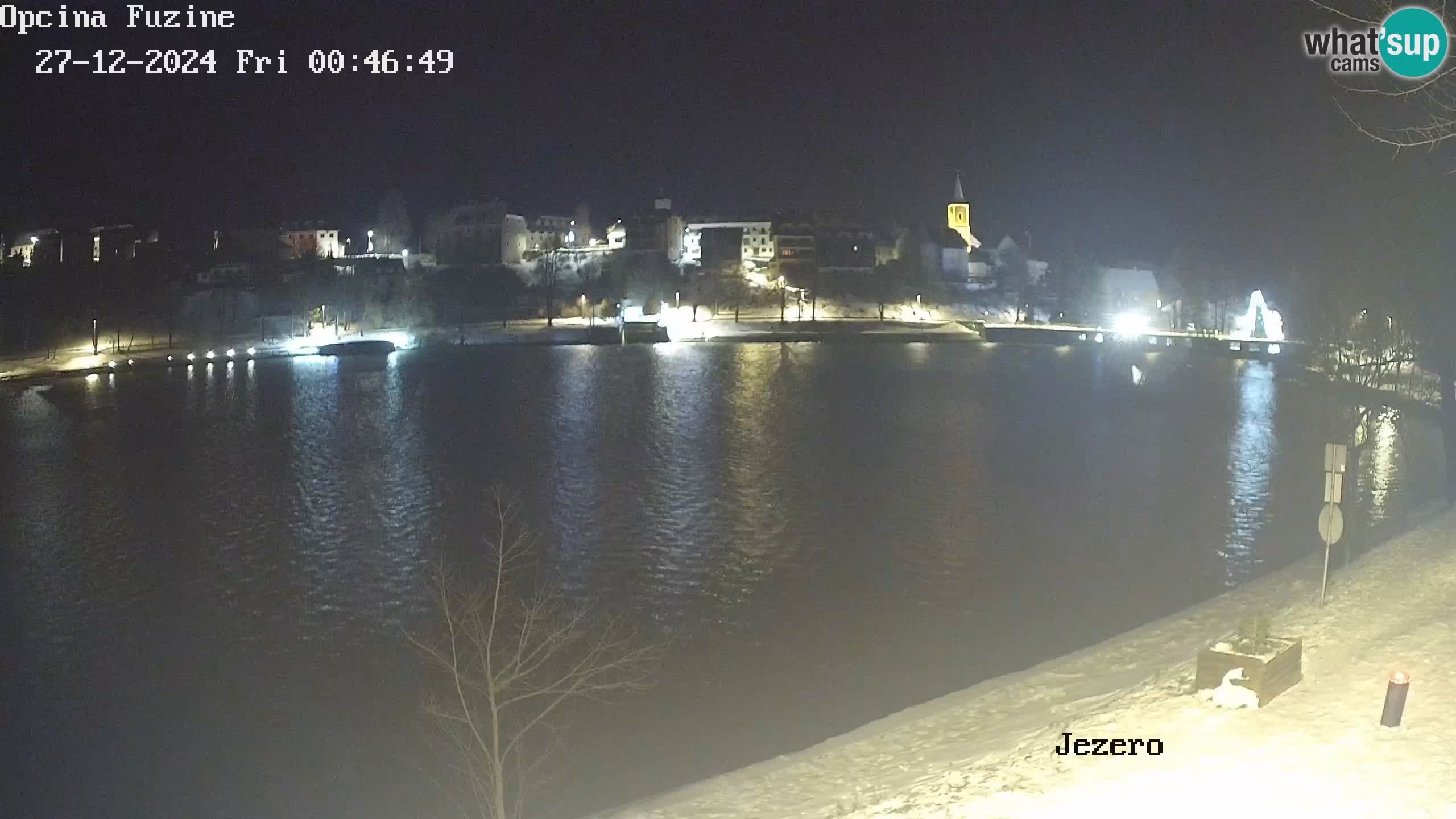 Lago Bajer livecam Bajersko Jezero Fužine