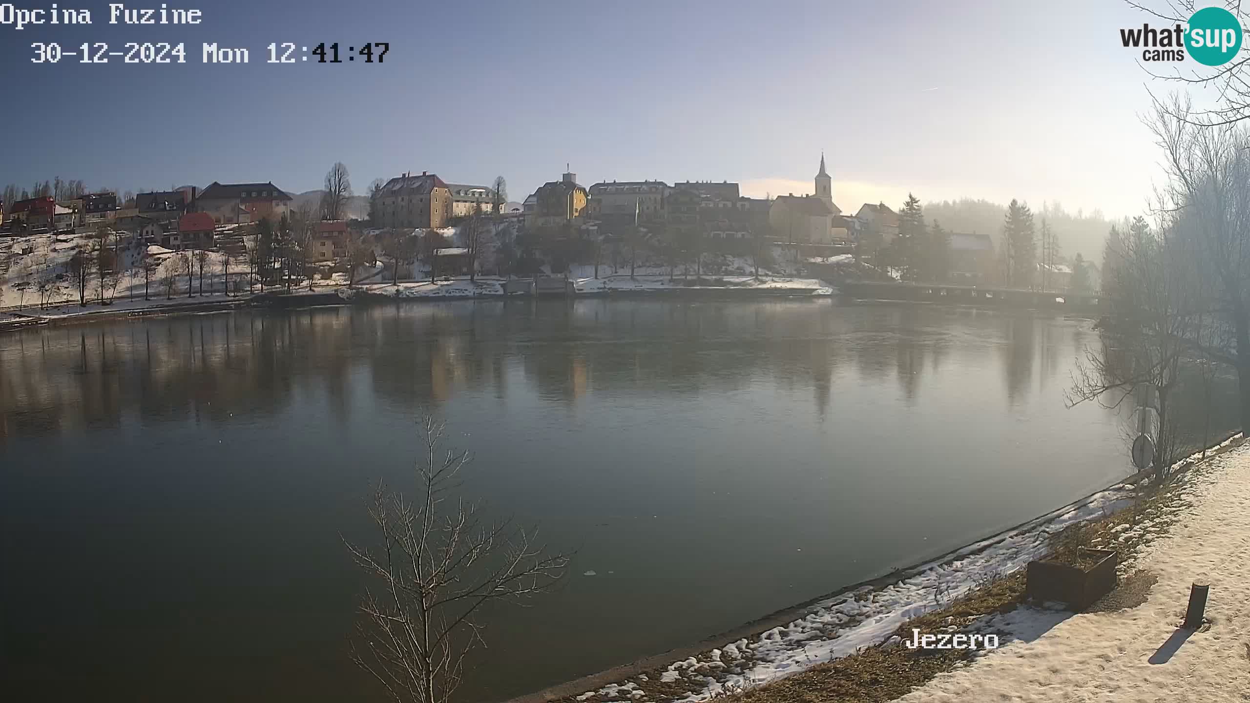 Kamera v živo Bajersko Jezero Fužine