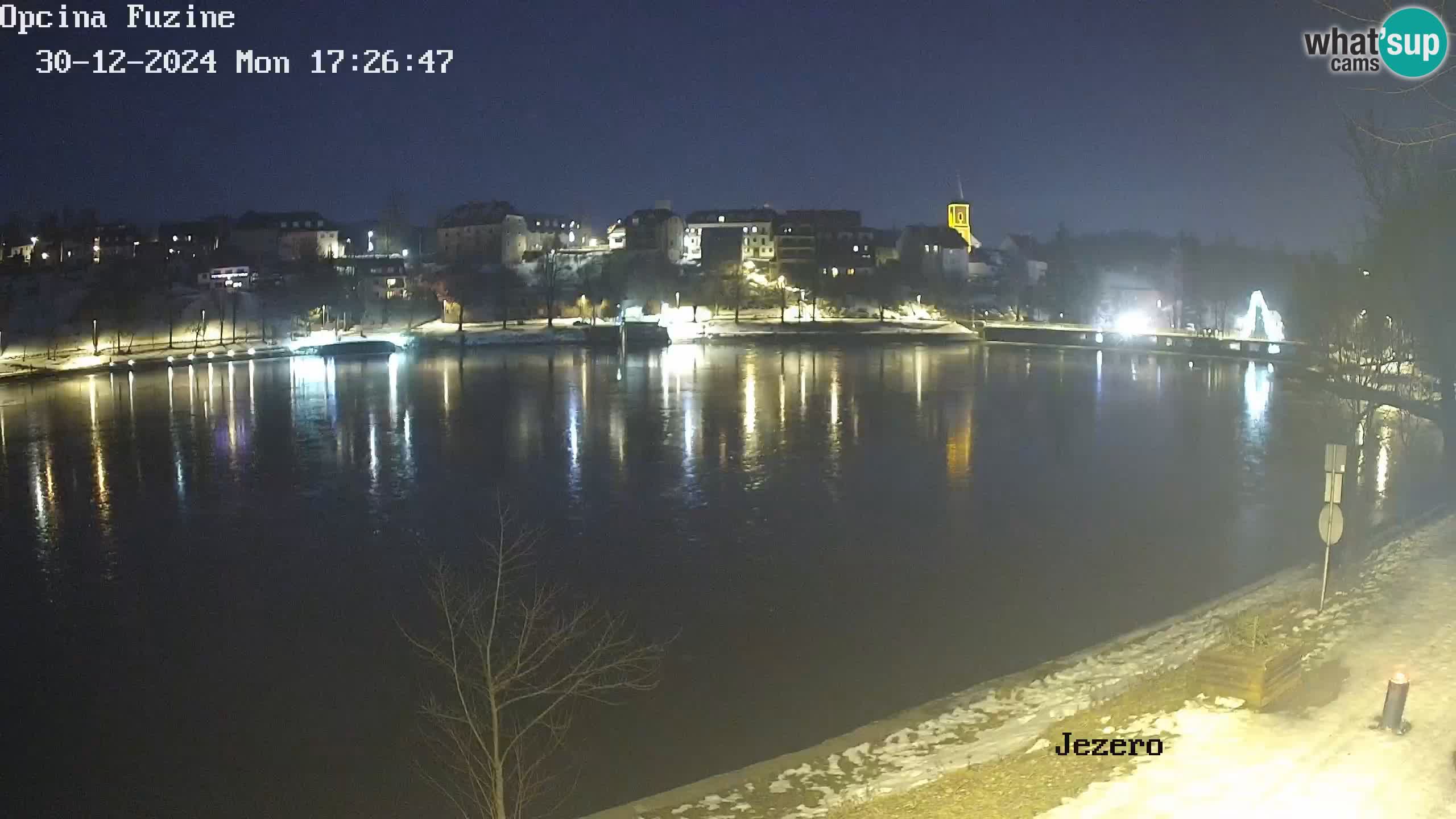 Lago Bajer livecam Bajersko Jezero Fužine