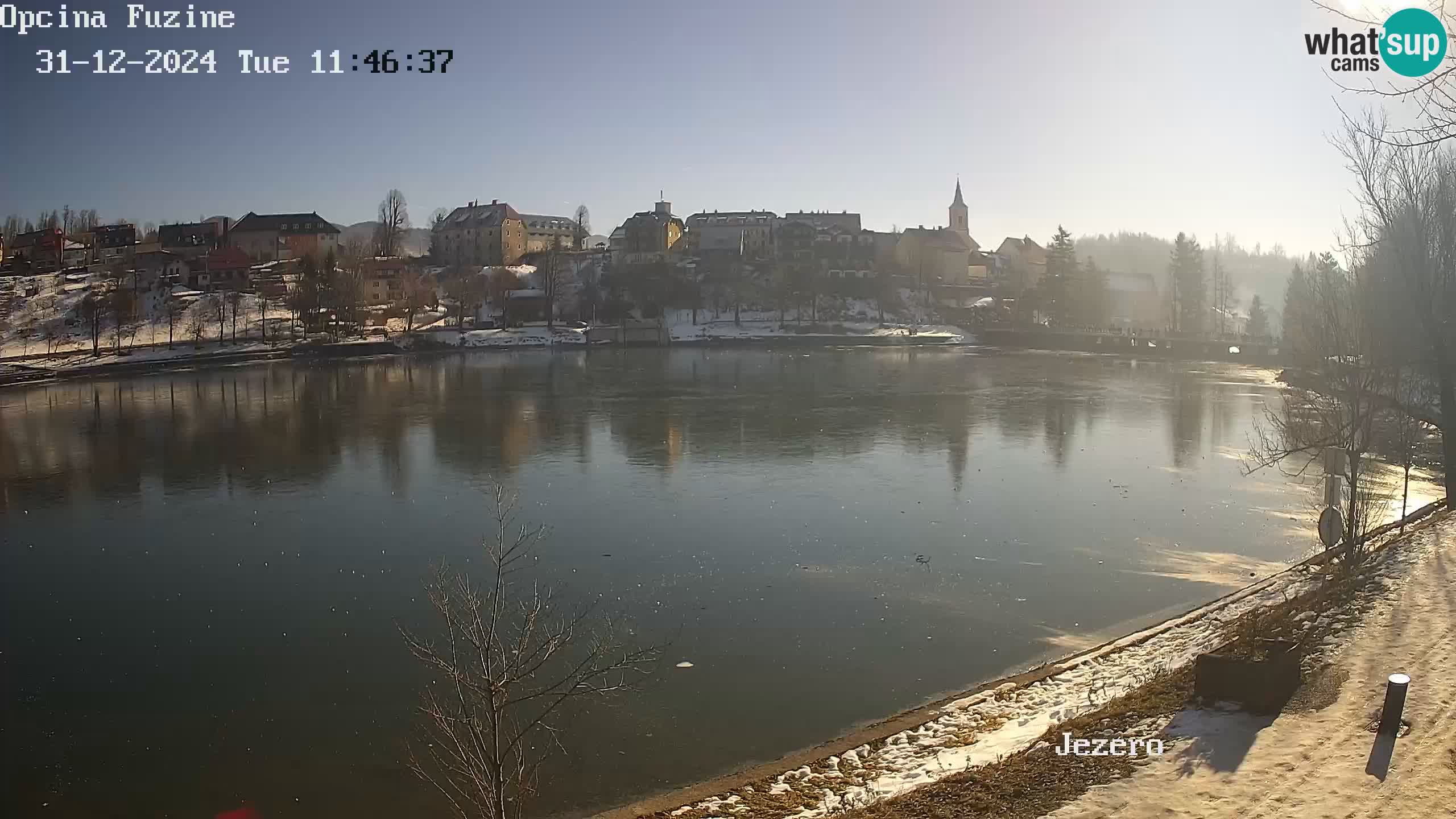 LIVE Lake Bajer livecam Bajersko Jezero Fužine