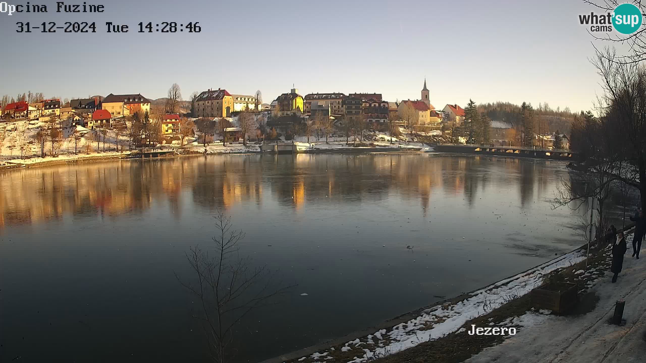 Lago Bajer livecam Bajersko Jezero Fužine