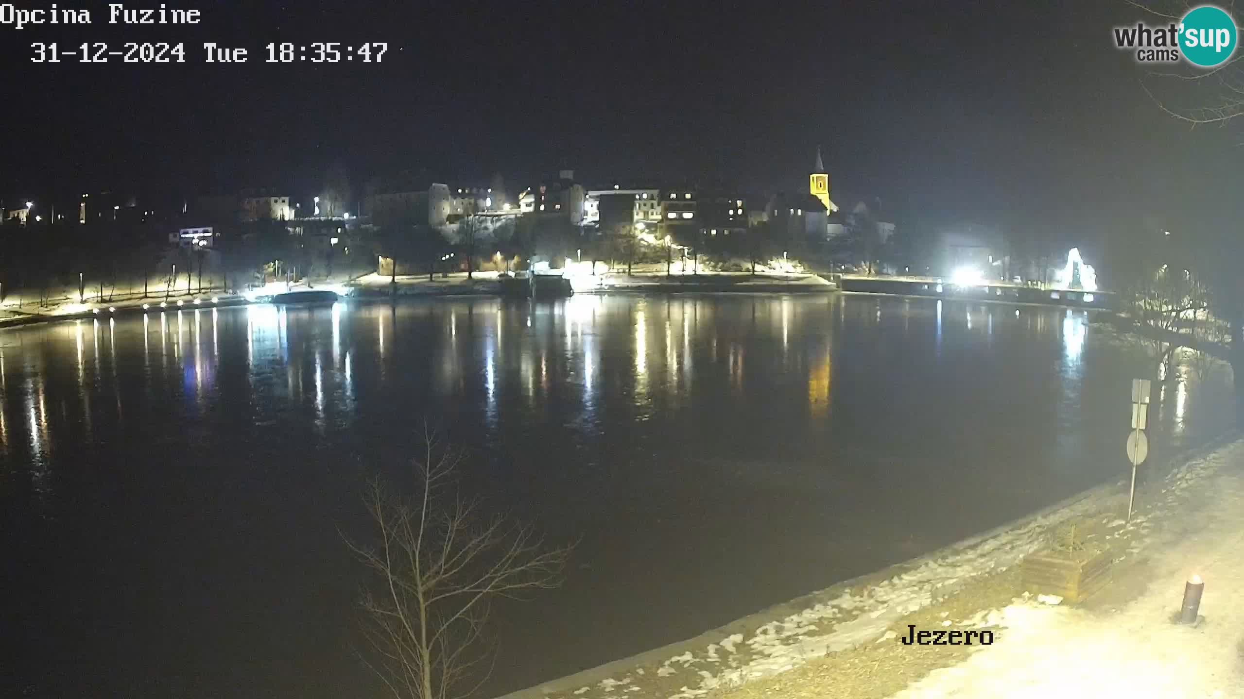 Lago Bajer livecam Bajersko Jezero Fužine