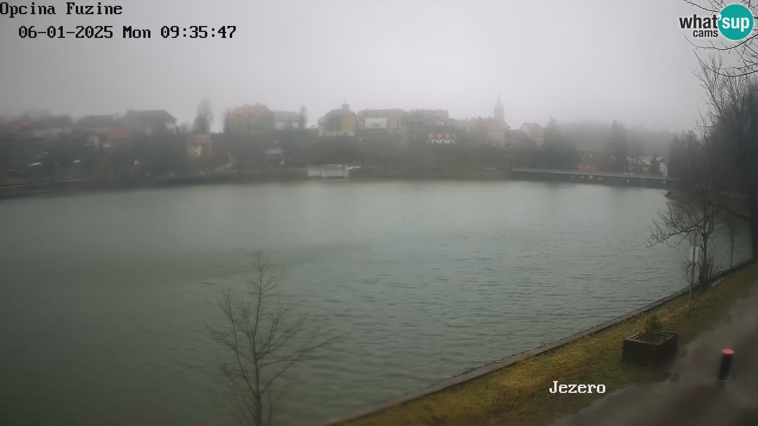 LIVE Lake Bajer livecam Bajersko Jezero Fužine