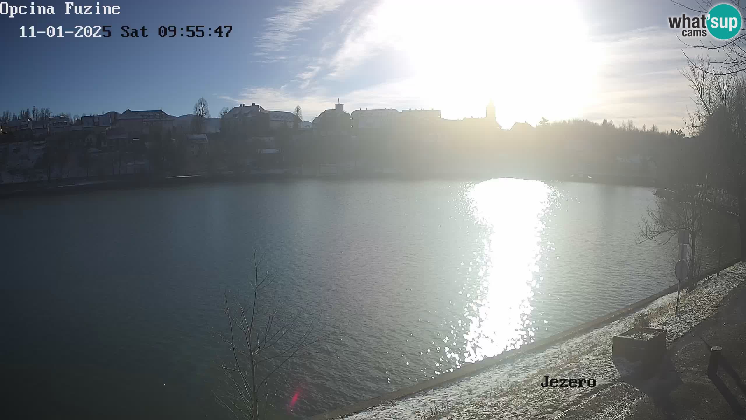 LIVE Lake Bajer livecam Bajersko Jezero Fužine