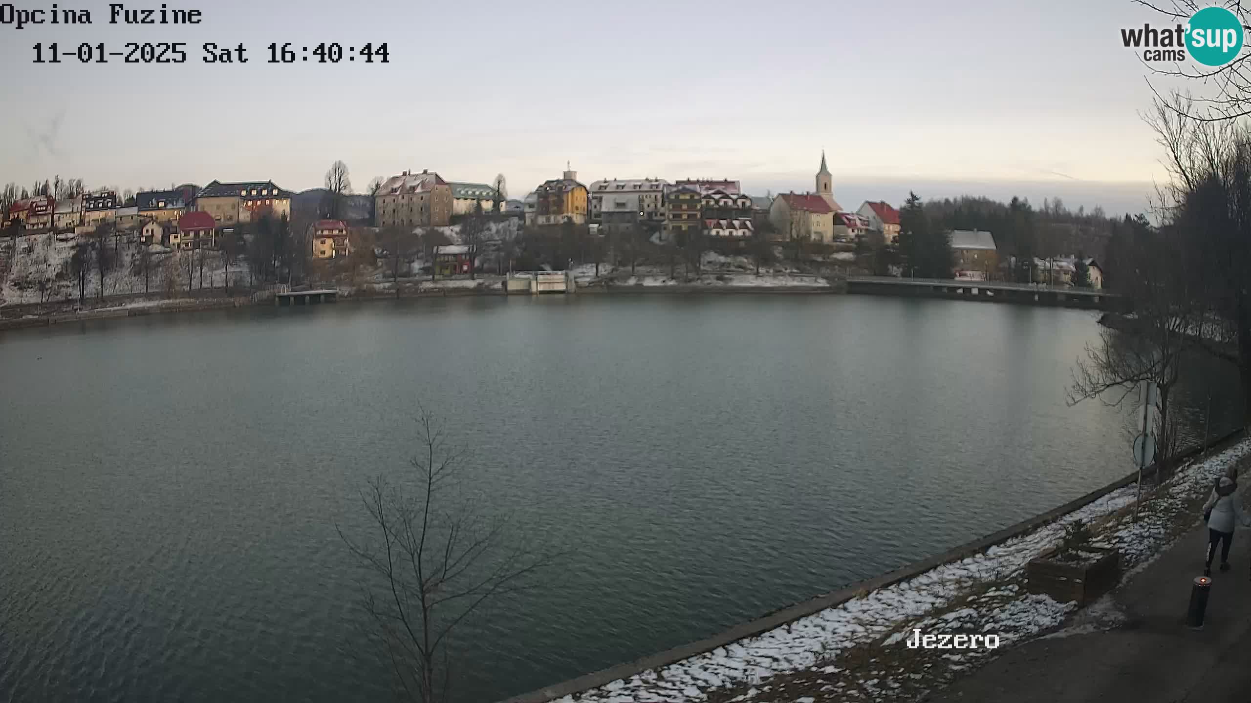 LIVE Lake Bajer livecam Bajersko Jezero Fužine