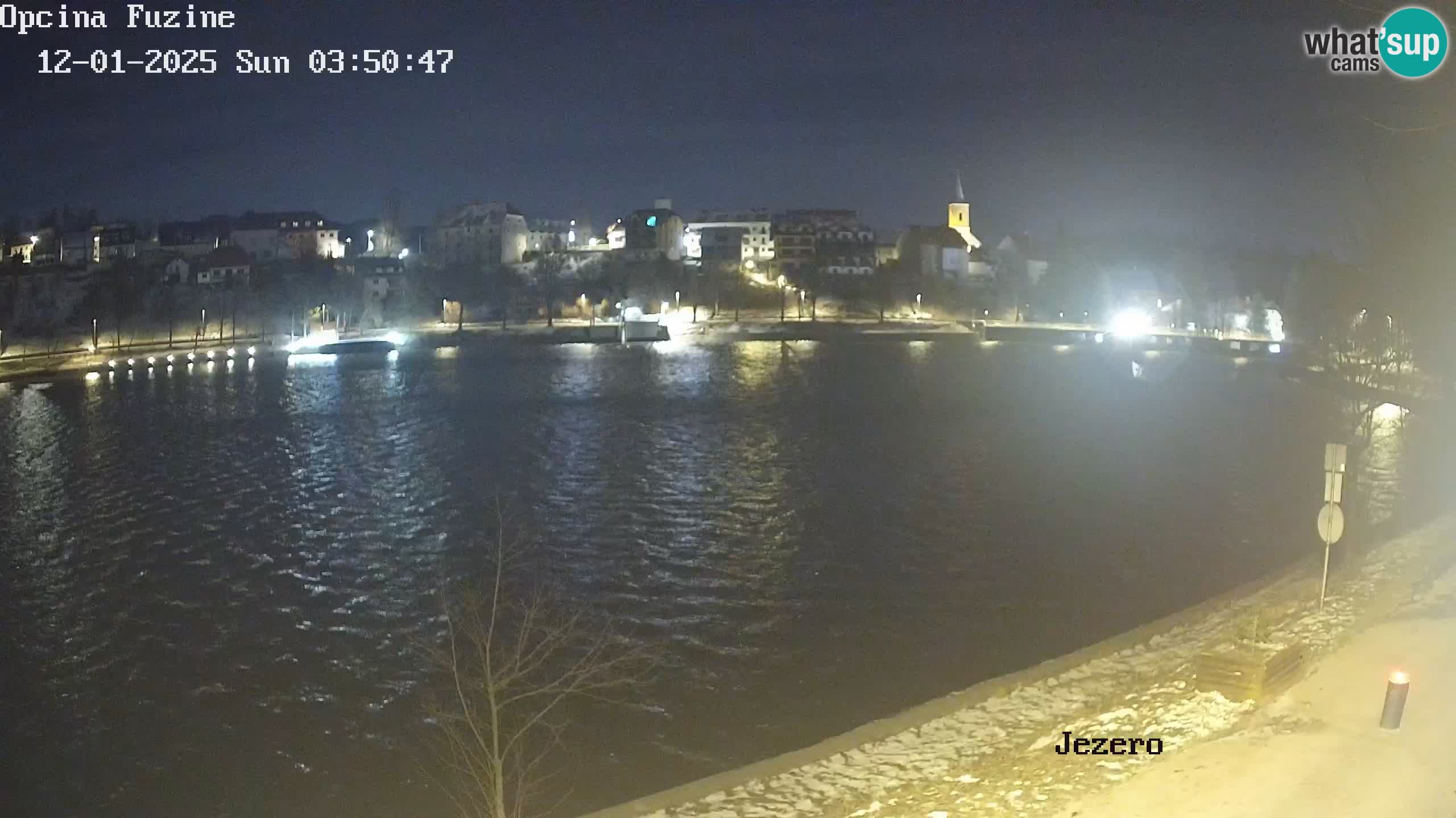 LIVE Lake Bajer livecam Bajersko Jezero Fužine