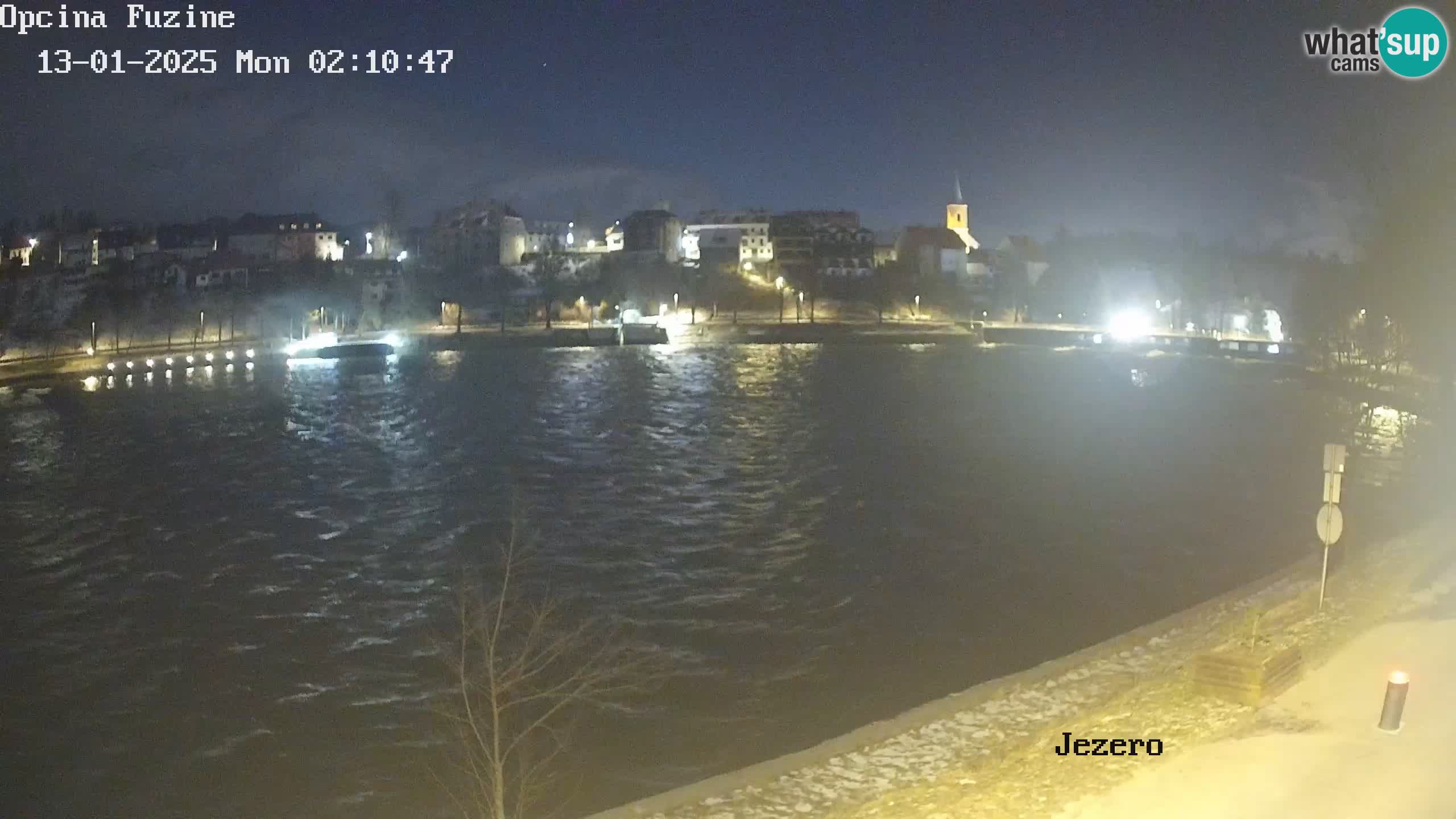 Lago Bajer livecam Bajersko Jezero Fužine