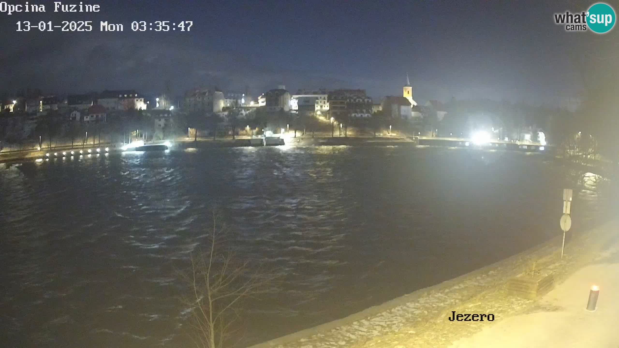 Lago Bajer livecam Bajersko Jezero Fužine