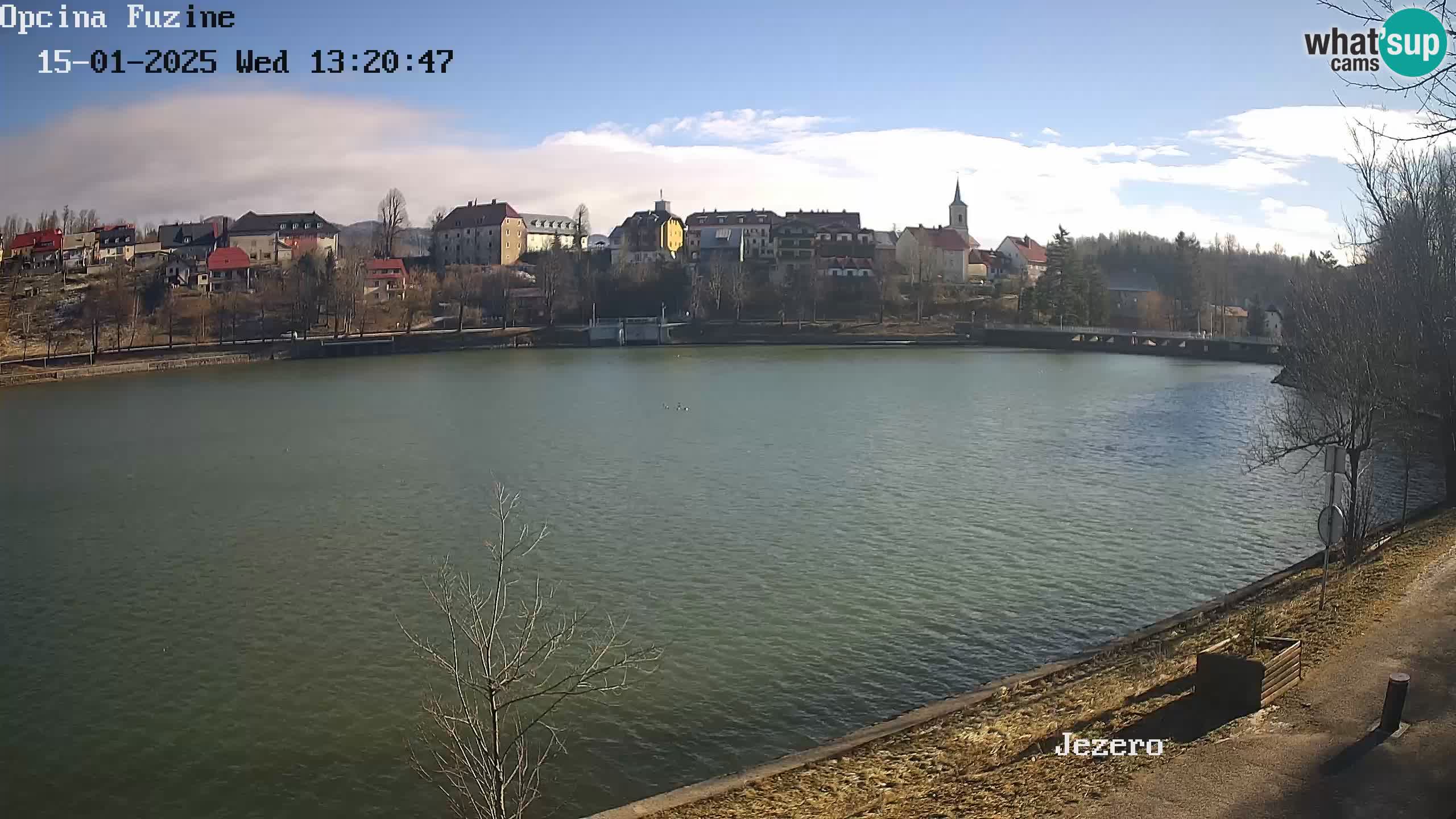 Lago Bajer livecam Bajersko Jezero Fužine