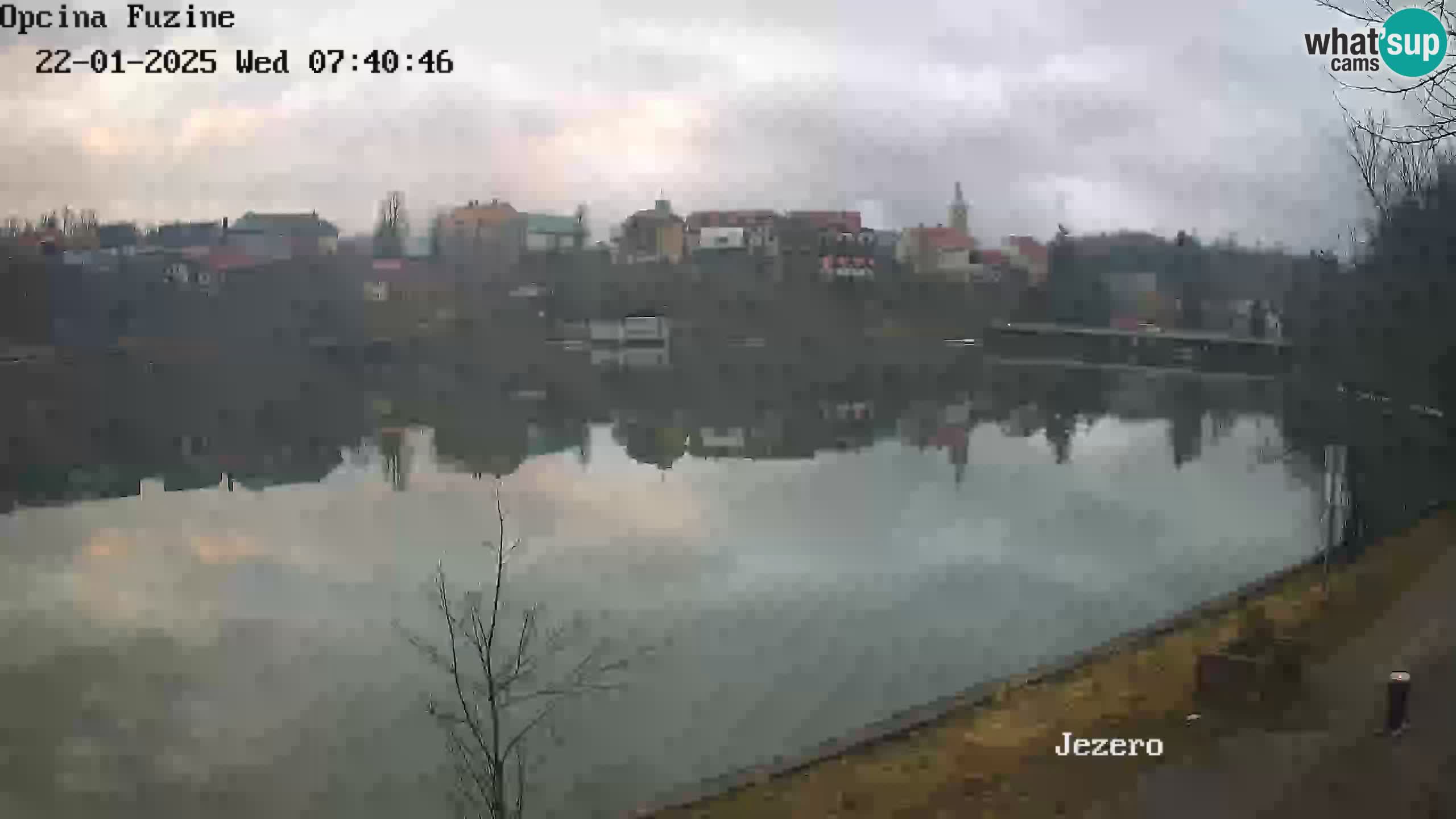 LIVE Lake Bajer livecam Bajersko Jezero Fužine