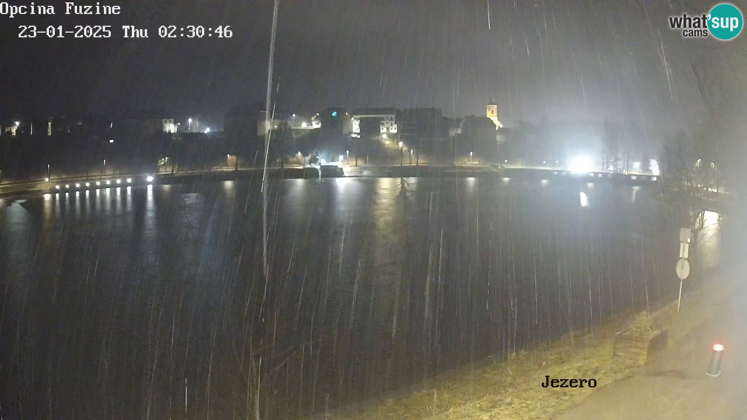 LIVE Lake Bajer livecam Bajersko Jezero Fužine