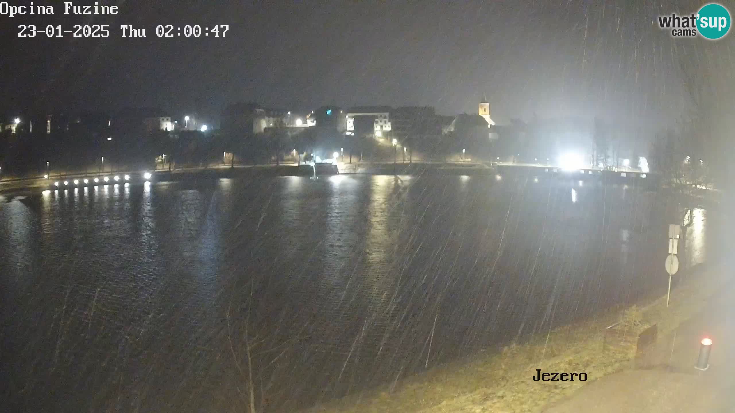 LIVE Lake Bajer livecam Bajersko Jezero Fužine