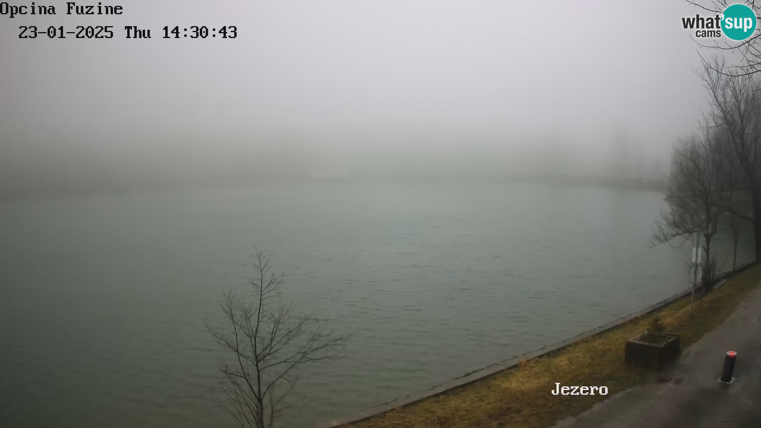 LIVE lago Bajer webcam Bajersko Jezero Fužine