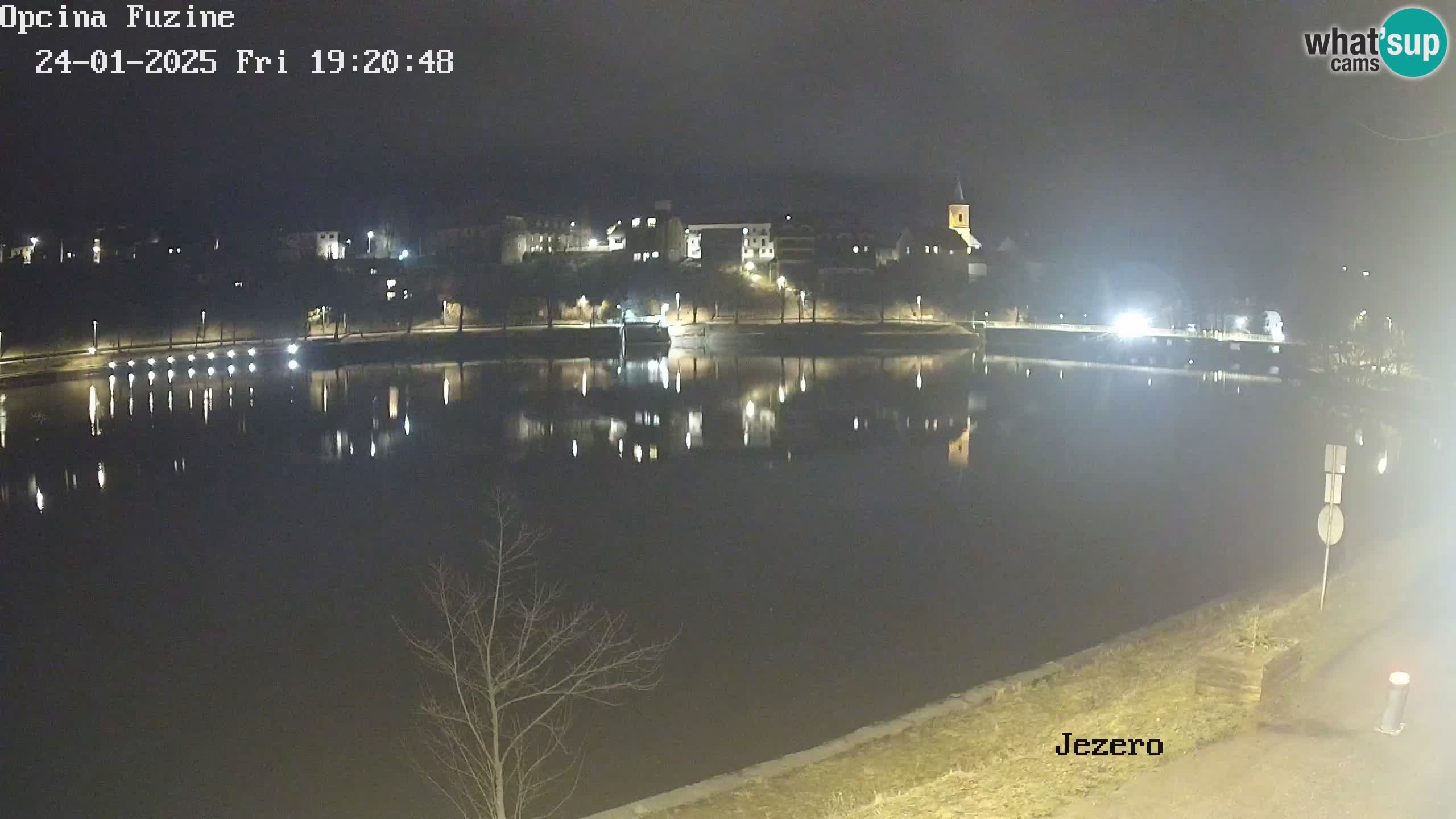 LIVE Lake Bajer livecam Bajersko Jezero Fužine