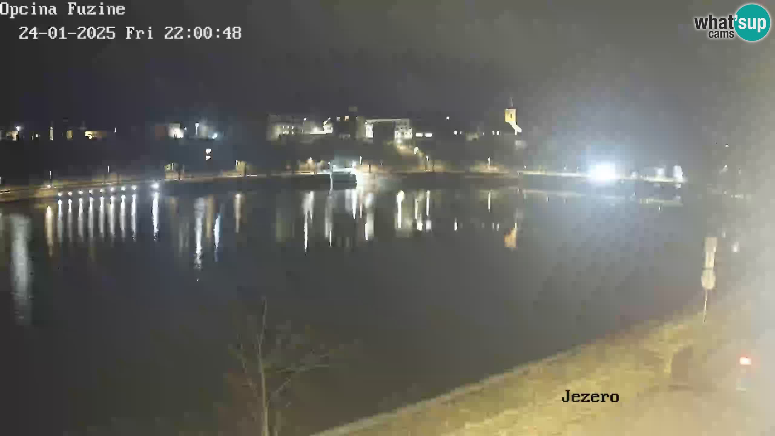 LIVE Lake Bajer livecam Bajersko Jezero Fužine