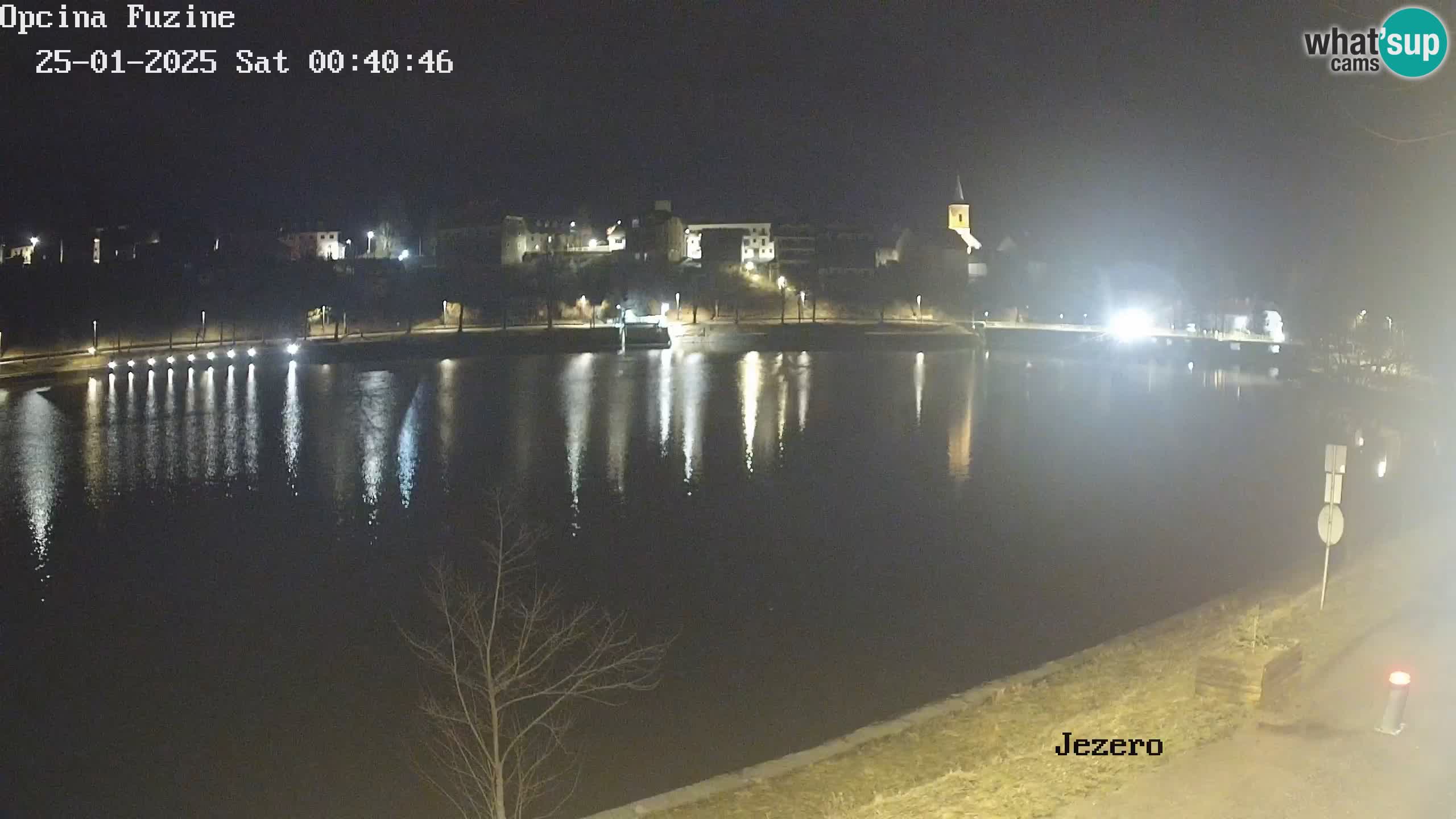 LIVE Lake Bajer livecam Bajersko Jezero Fužine