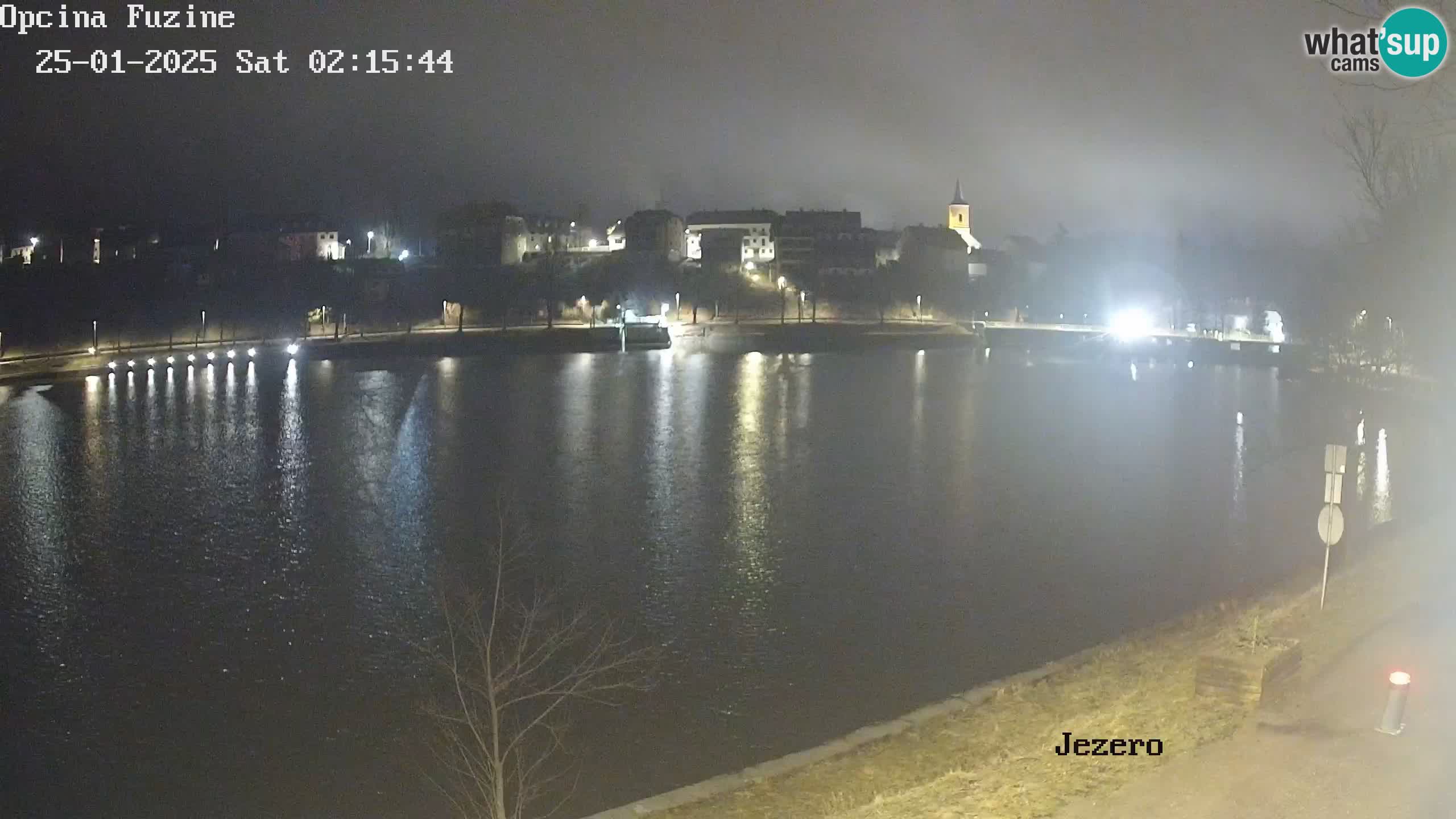 LIVE Lake Bajer livecam Bajersko Jezero Fužine